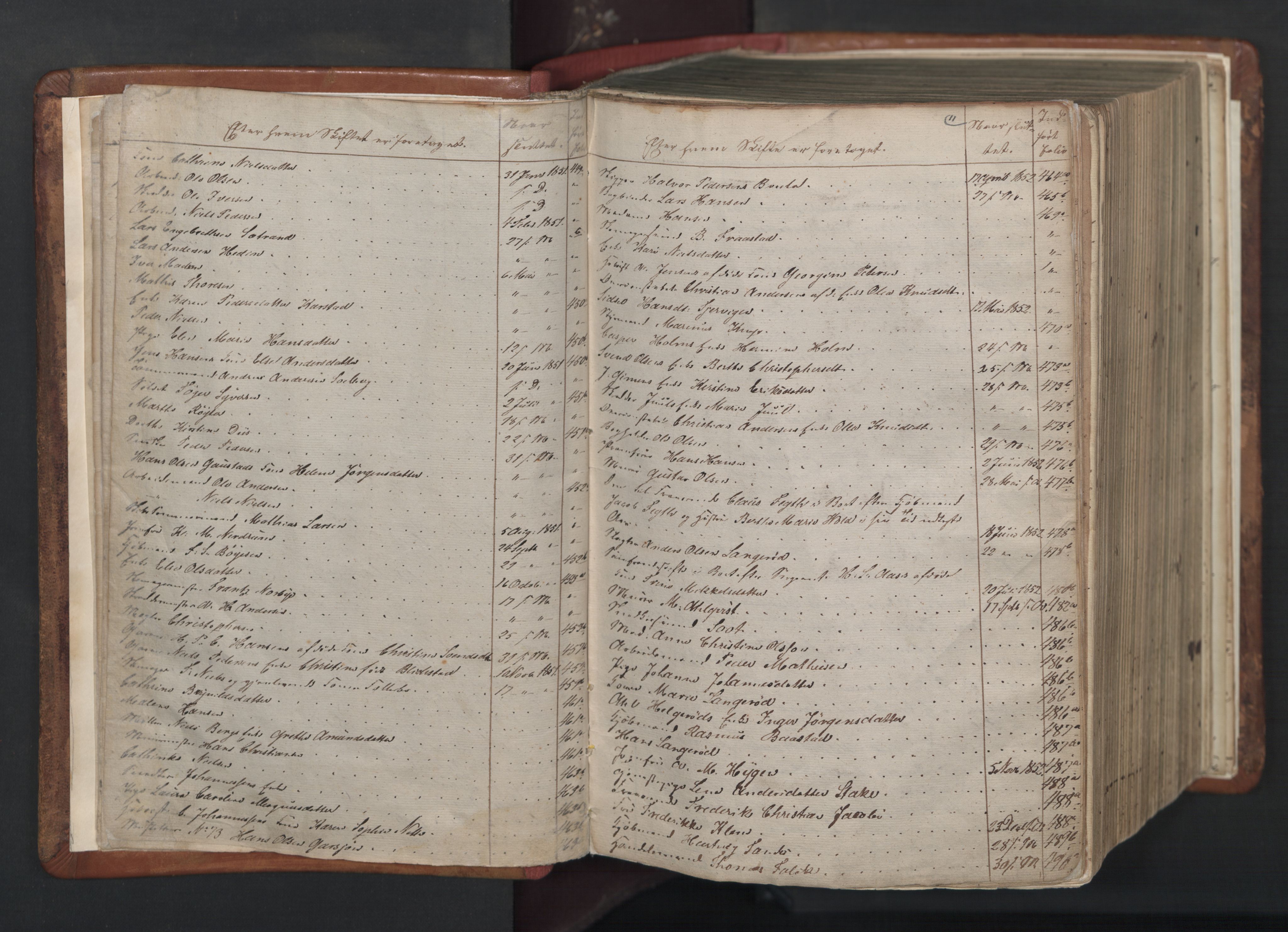 Halden byfogd, AV/SAO-A-10865/H/He/L0001: Skifteutlodningsprotokoll, 1838-1859, p. 10b-11a