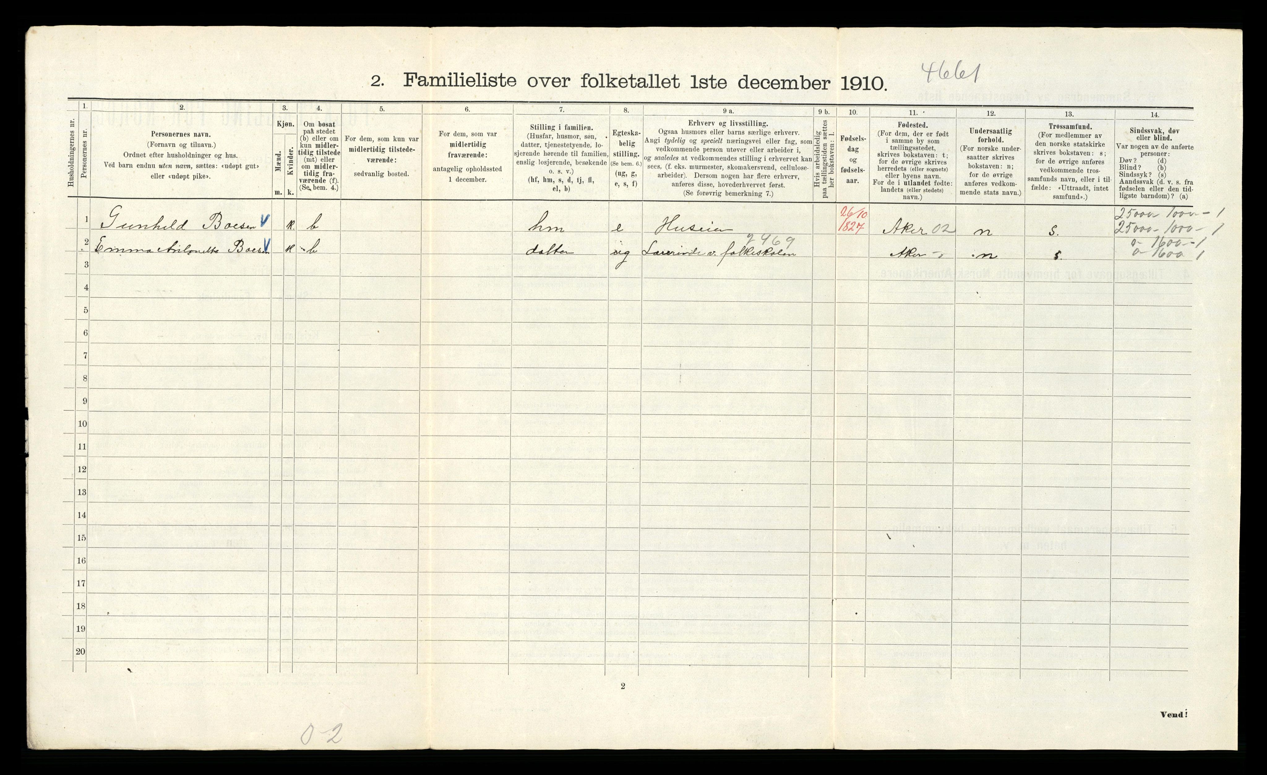 RA, 1910 census for Kristiania, 1910, p. 42410