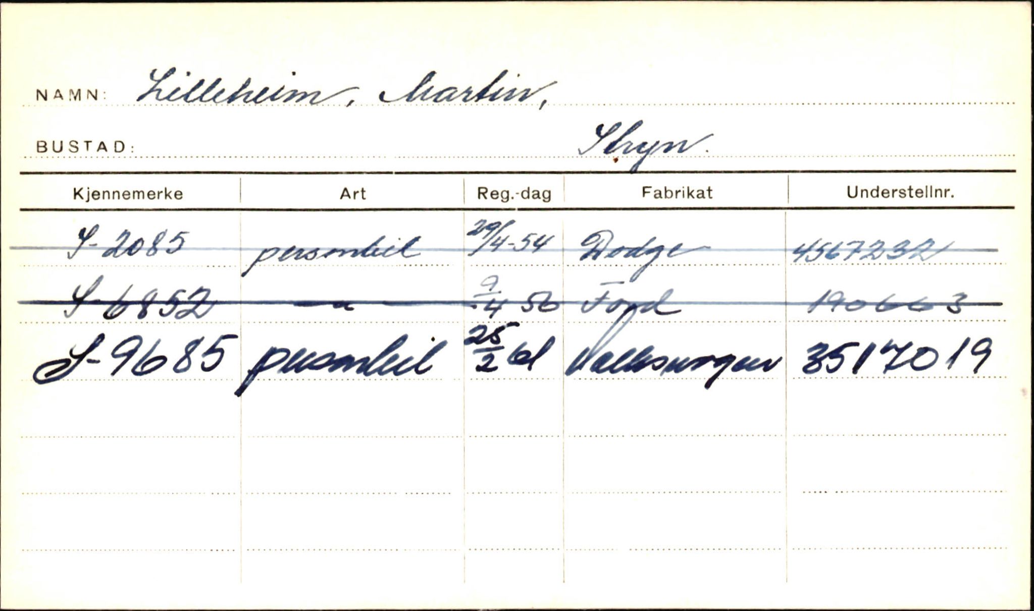 Statens vegvesen, Sogn og Fjordane vegkontor, AV/SAB-A-5301/4/F/L0001B: Eigarregister Fjordane til 1.6.1961, 1930-1961, p. 553