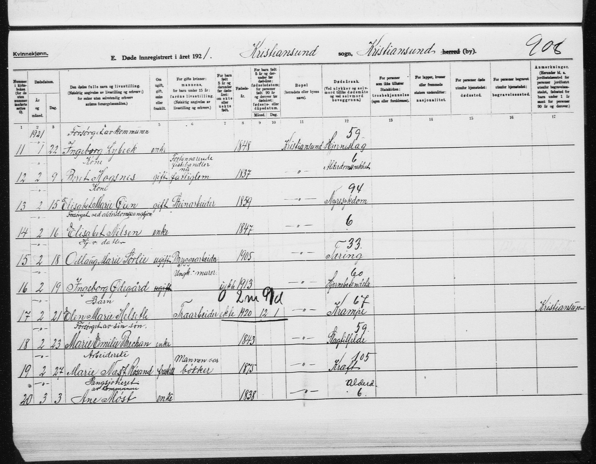 Ministerialprotokoller, klokkerbøker og fødselsregistre - Møre og Romsdal, AV/SAT-A-1454/572/L0863: Parish register (official) no. 572D07, 1917-1935