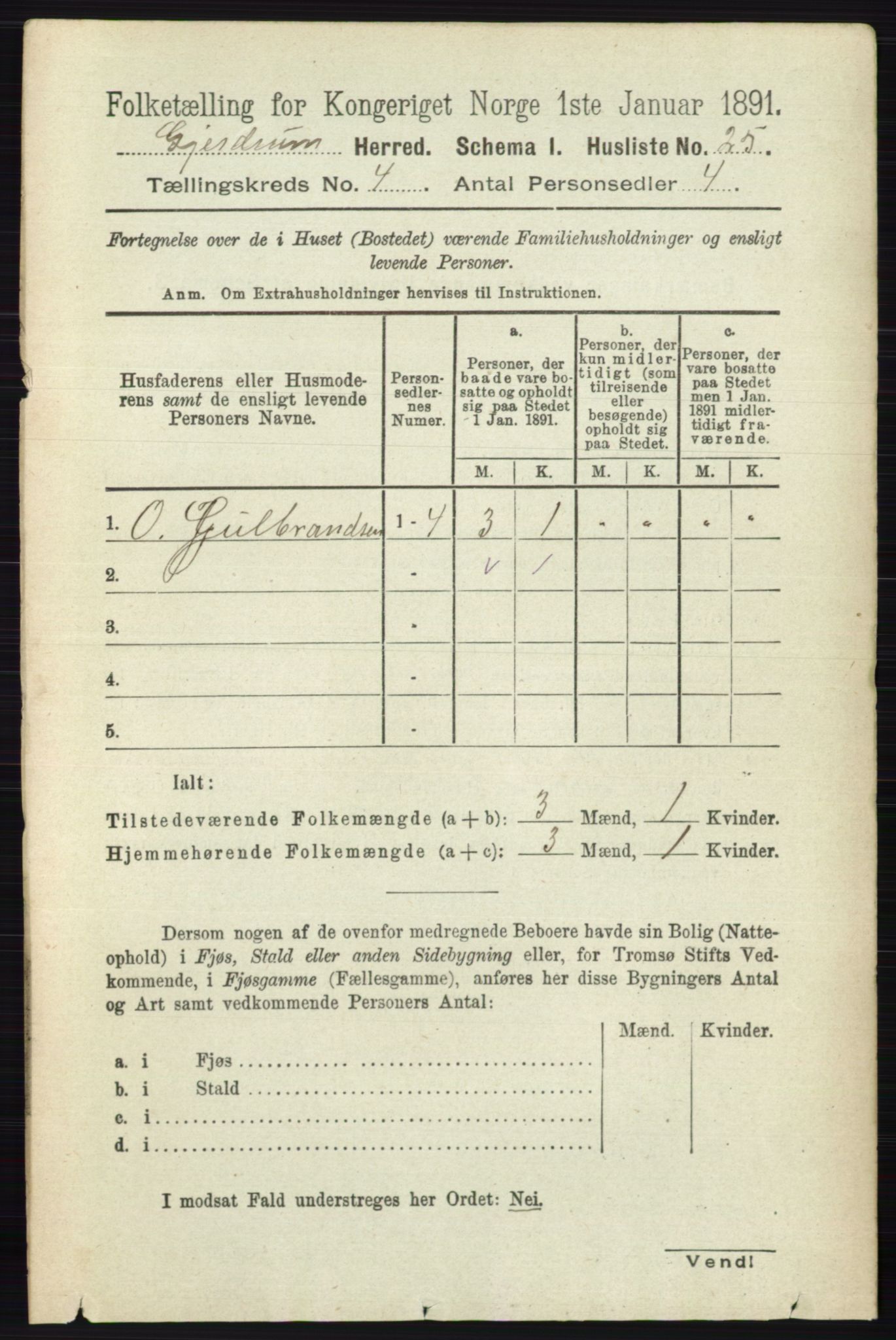 RA, 1891 census for 0234 Gjerdrum, 1891, p. 1774
