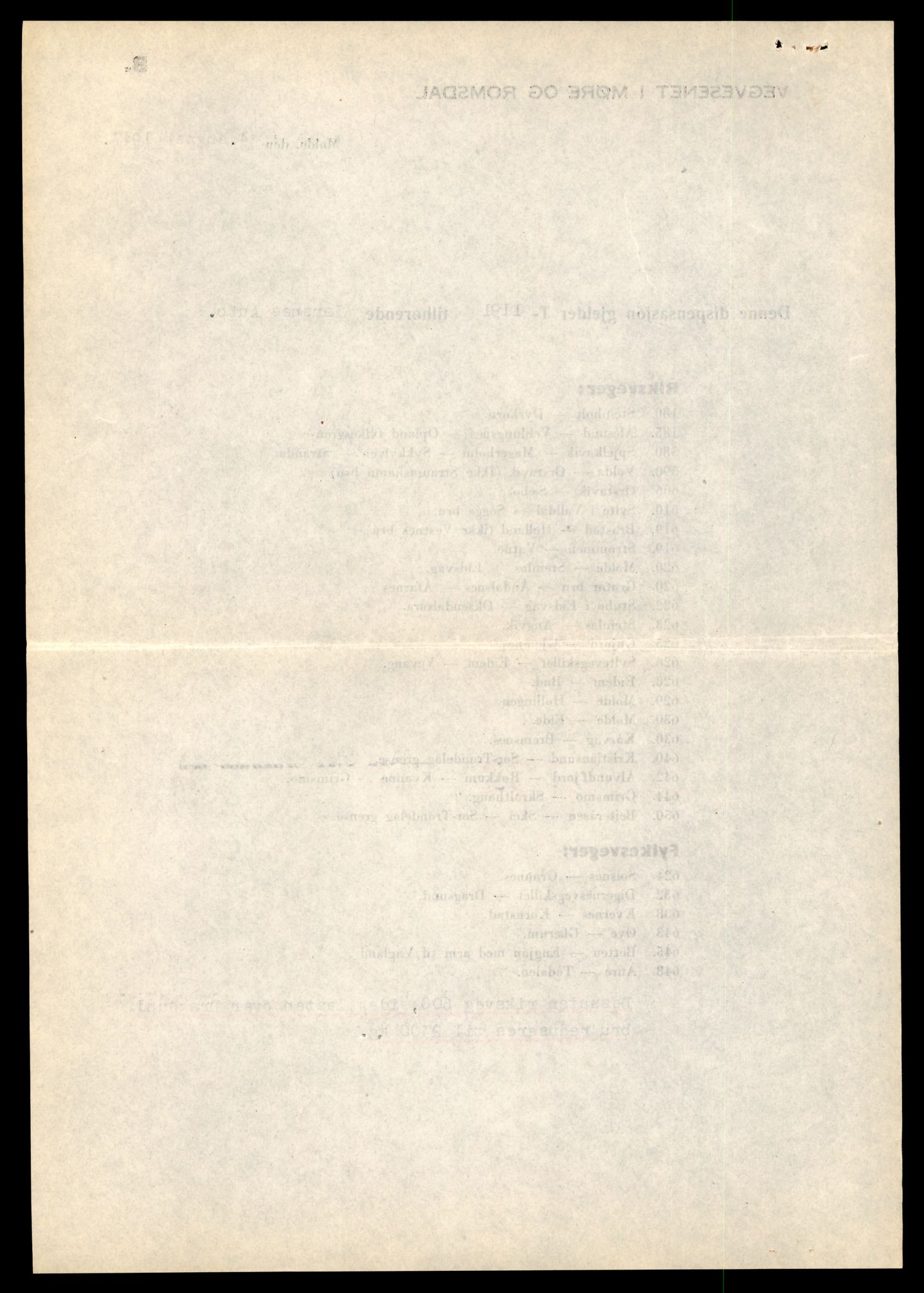 Møre og Romsdal vegkontor - Ålesund trafikkstasjon, AV/SAT-A-4099/F/Fe/L0011: Registreringskort for kjøretøy T 1170 - T 1289, 1927-1998, p. 624