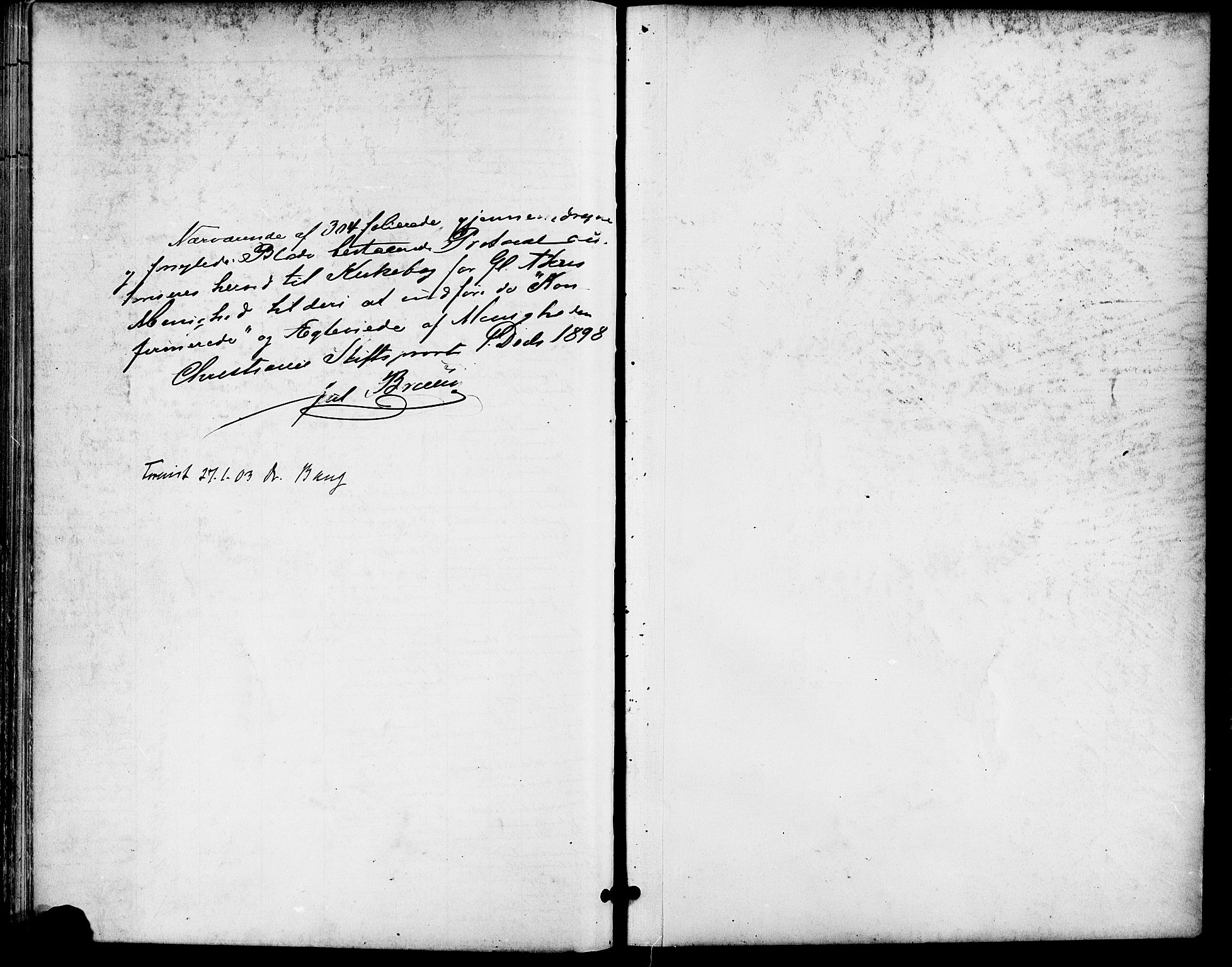 Gamle Aker prestekontor Kirkebøker, AV/SAO-A-10617a/F/L0012: Parish register (official) no. 12, 1898-1910