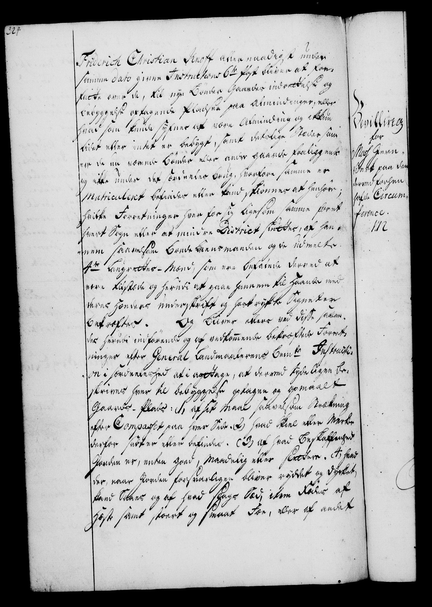 Rentekammeret, Kammerkanselliet, AV/RA-EA-3111/G/Gg/Gga/L0006: Norsk ekspedisjonsprotokoll med register (merket RK 53.6), 1749-1759, p. 324