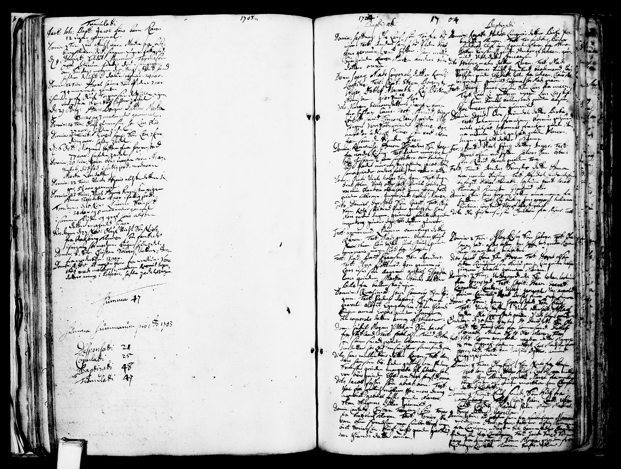 Gjerpen kirkebøker, SAKO/A-265/F/Fa/L0001: Parish register (official) no. I 1, 1681-1746