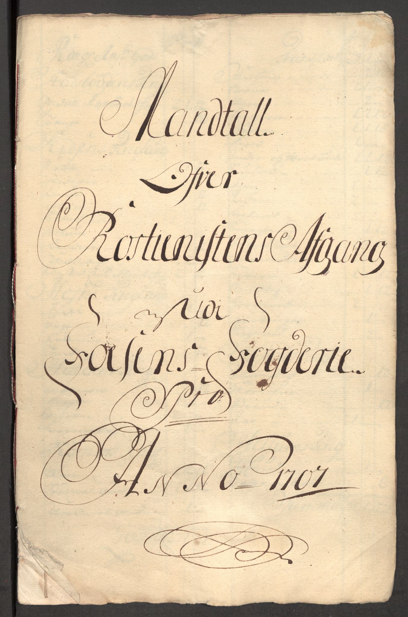 Rentekammeret inntil 1814, Reviderte regnskaper, Fogderegnskap, RA/EA-4092/R57/L3857: Fogderegnskap Fosen, 1706-1707, p. 446
