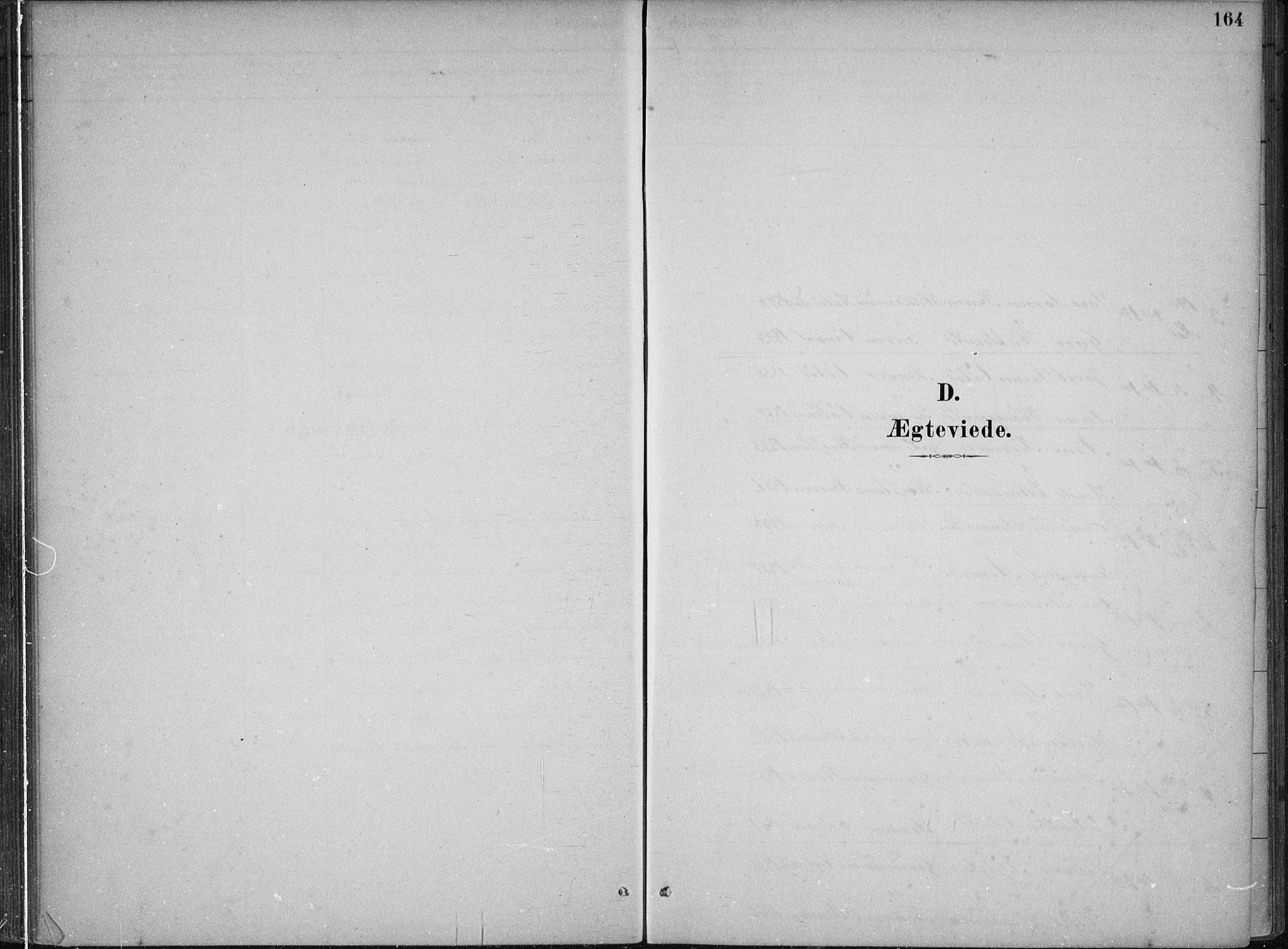 Kvam sokneprestembete, SAB/A-76201/H/Haa: Parish register (official) no. B  1, 1880-1908, p. 164