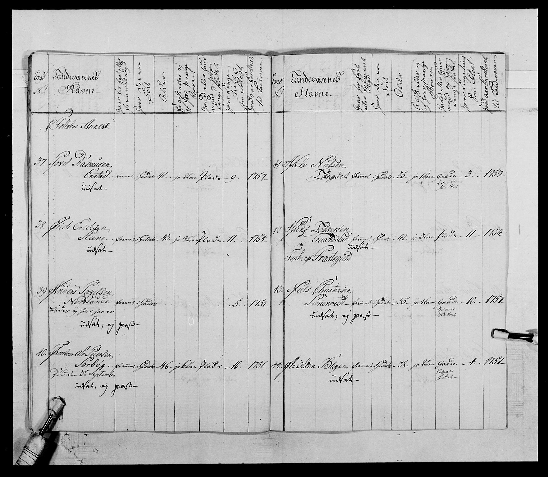 Kommanderende general (KG I) med Det norske krigsdirektorium, AV/RA-EA-5419/E/Ea/L0503b: 1. Opplandske regiment, 1764-1765, p. 615