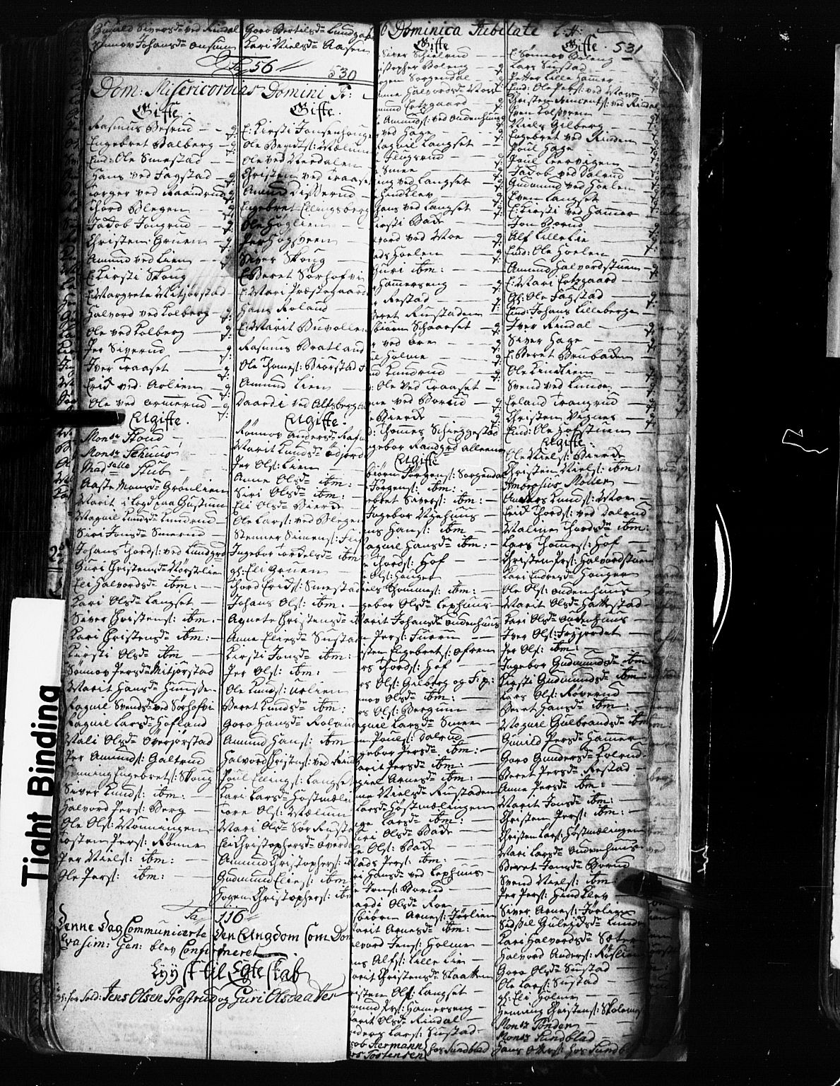 Fåberg prestekontor, AV/SAH-PREST-086/H/Ha/Hab/L0002: Parish register (copy) no. 2, 1741-1756, p. 530-531