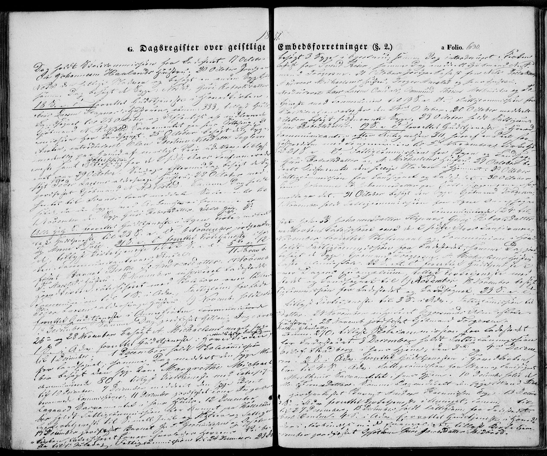 Eigersund sokneprestkontor, SAST/A-101807/S08/L0013: Parish register (official) no. A 12.2, 1850-1865, p. 630