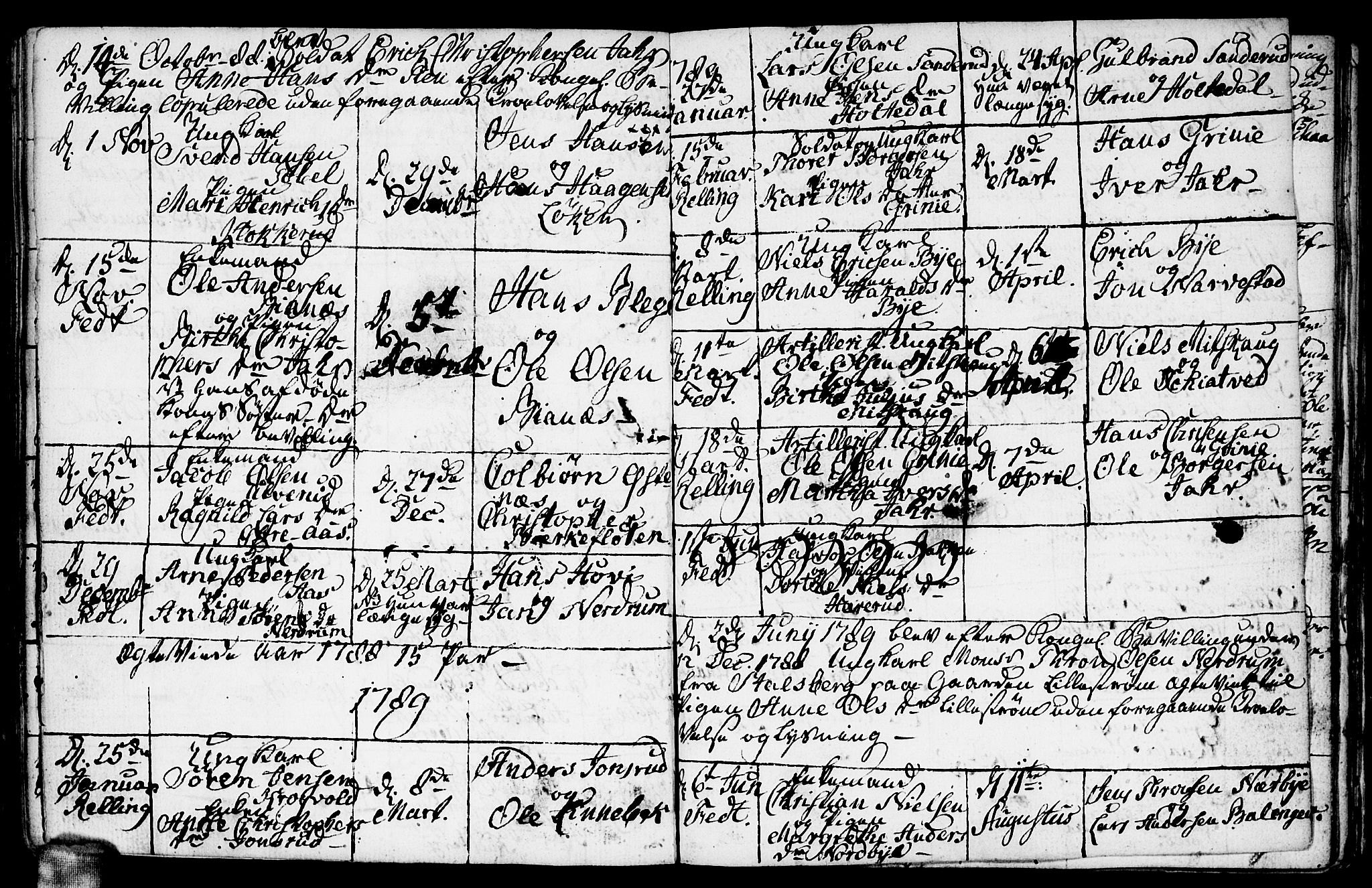 Fet prestekontor Kirkebøker, AV/SAO-A-10370a/F/Fa/L0005: Parish register (official) no. I 5, 1772-1796