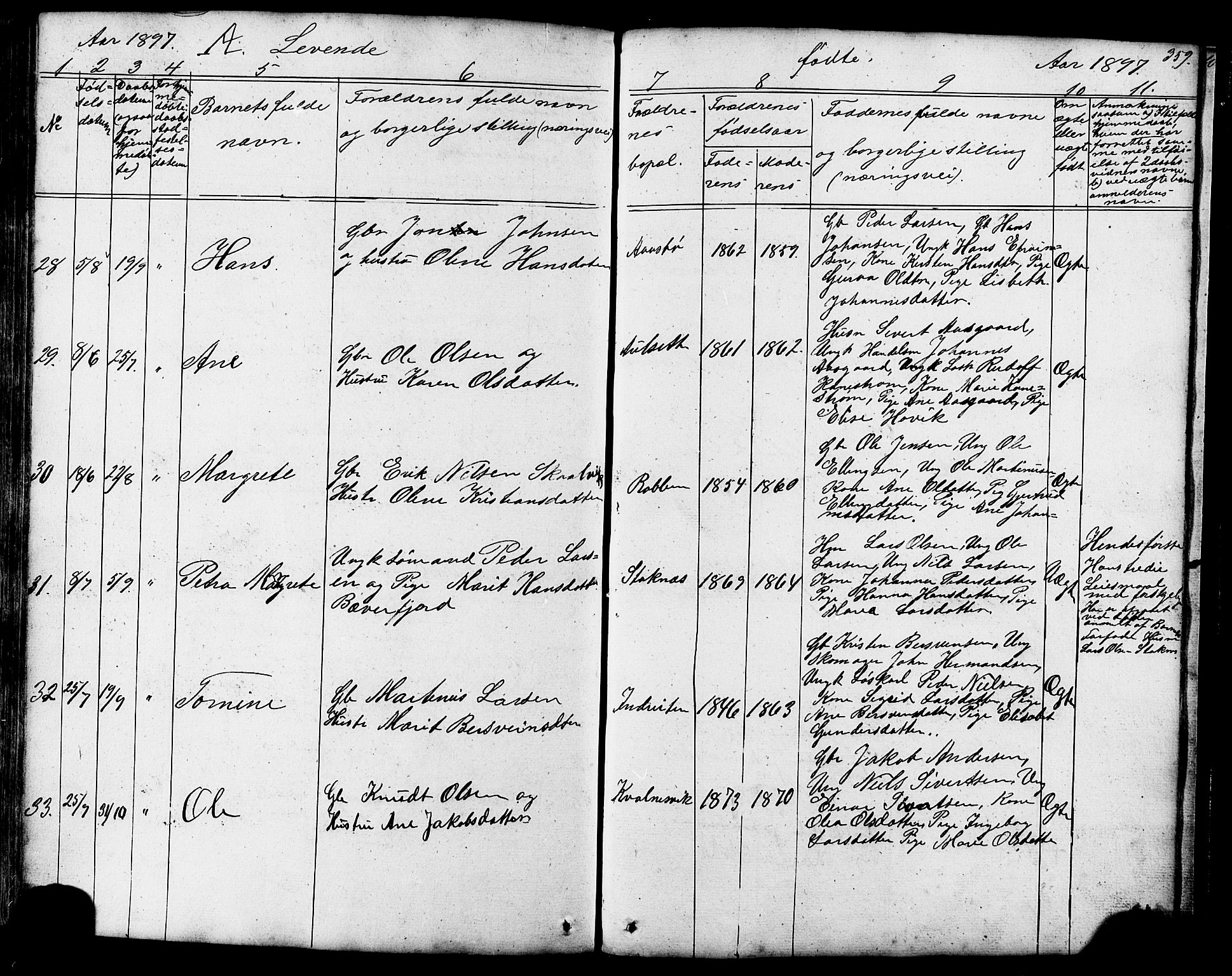 Ministerialprotokoller, klokkerbøker og fødselsregistre - Møre og Romsdal, AV/SAT-A-1454/576/L0890: Parish register (copy) no. 576C01, 1837-1908, p. 359