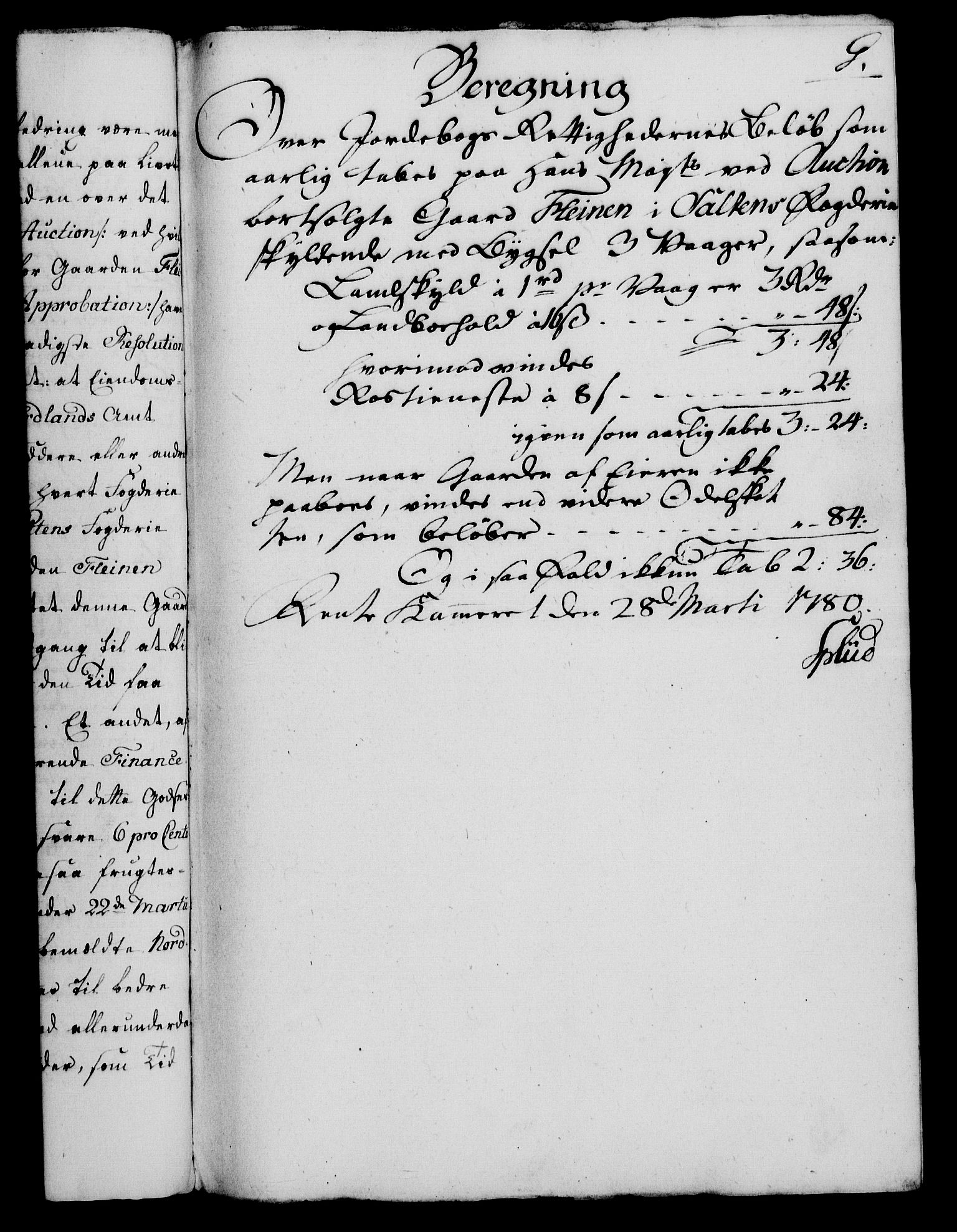 Rentekammeret, Kammerkanselliet, AV/RA-EA-3111/G/Gf/Gfa/L0062: Norsk relasjons- og resolusjonsprotokoll (merket RK 52.62), 1780, p. 159