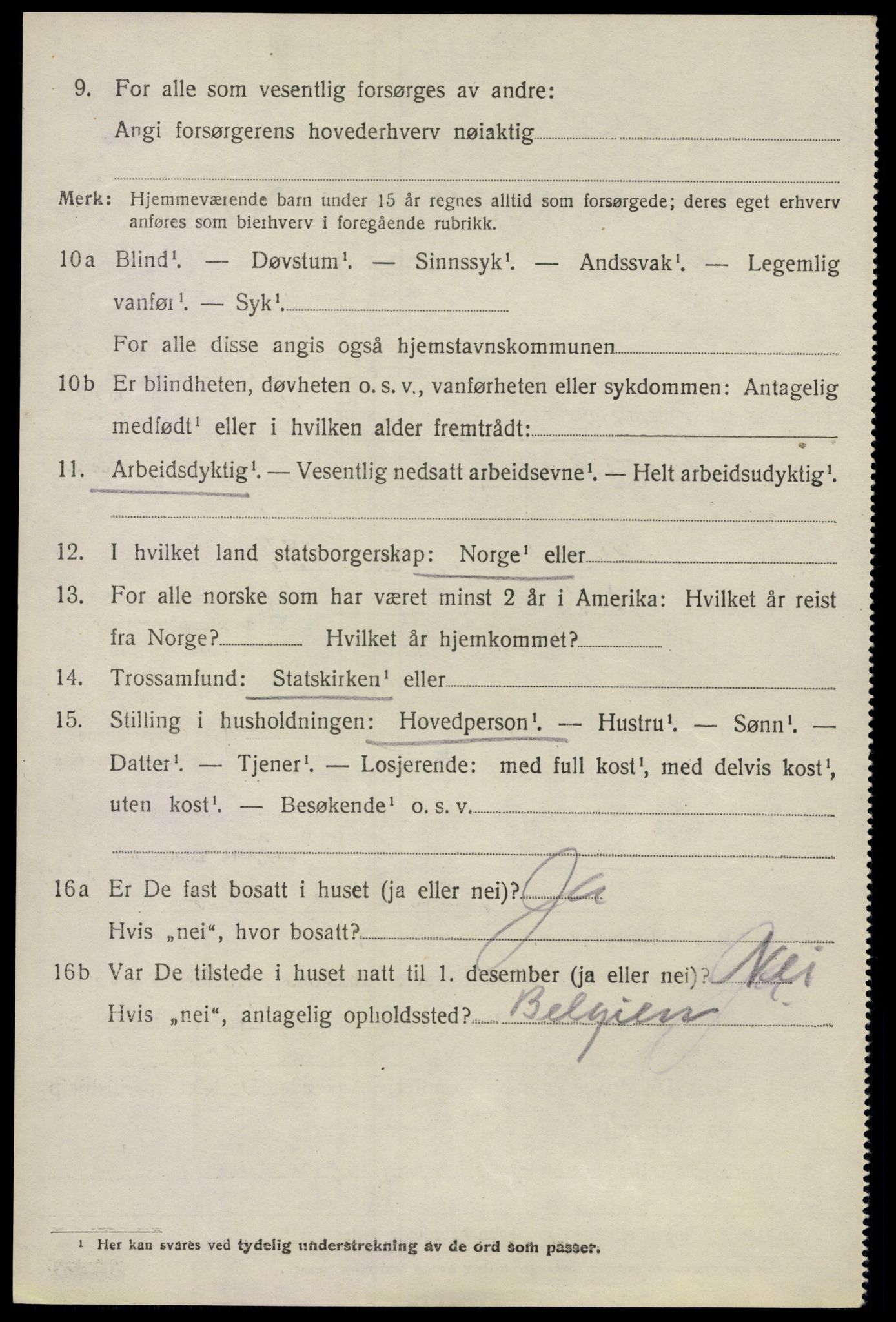 SAO, 1920 census for Bærum, 1920, p. 21399