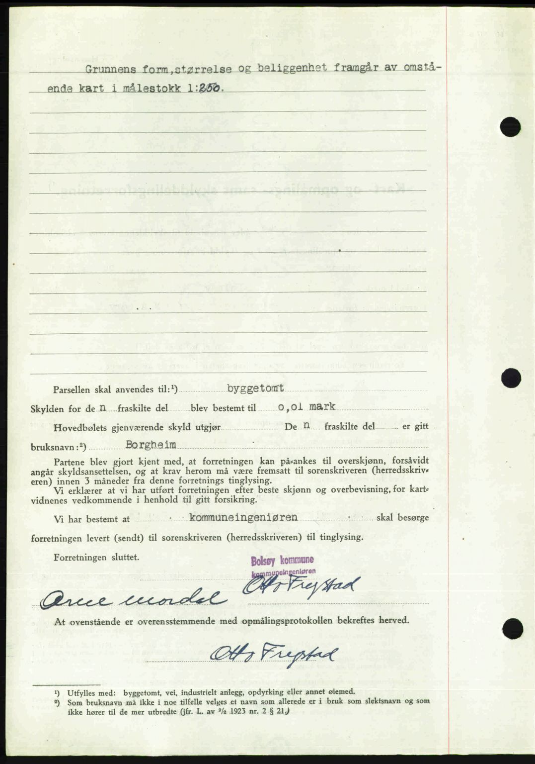 Romsdal sorenskriveri, AV/SAT-A-4149/1/2/2C: Mortgage book no. A30, 1949-1949, Diary no: : 2350/1949