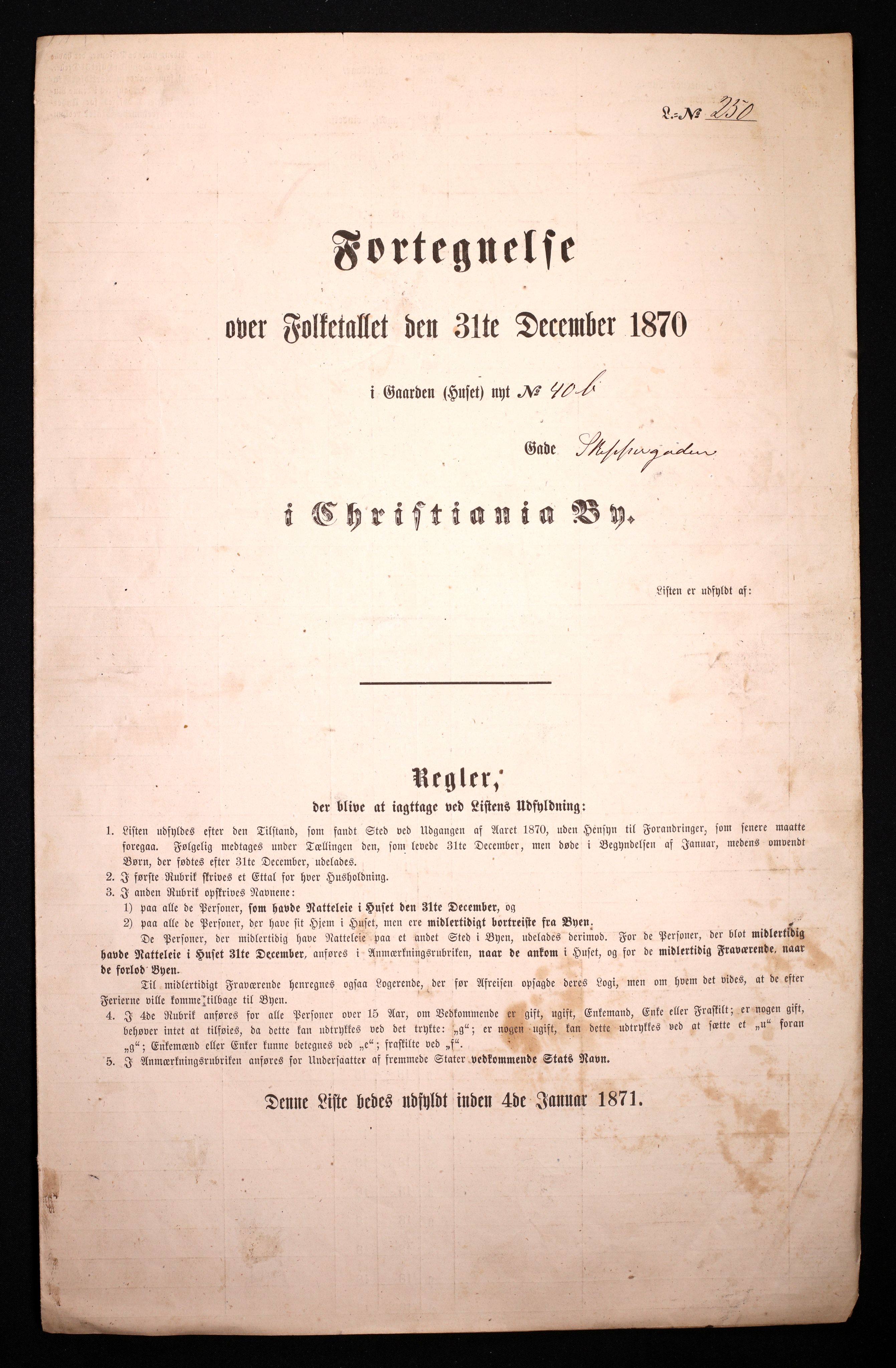 RA, 1870 census for 0301 Kristiania, 1870, p. 3401