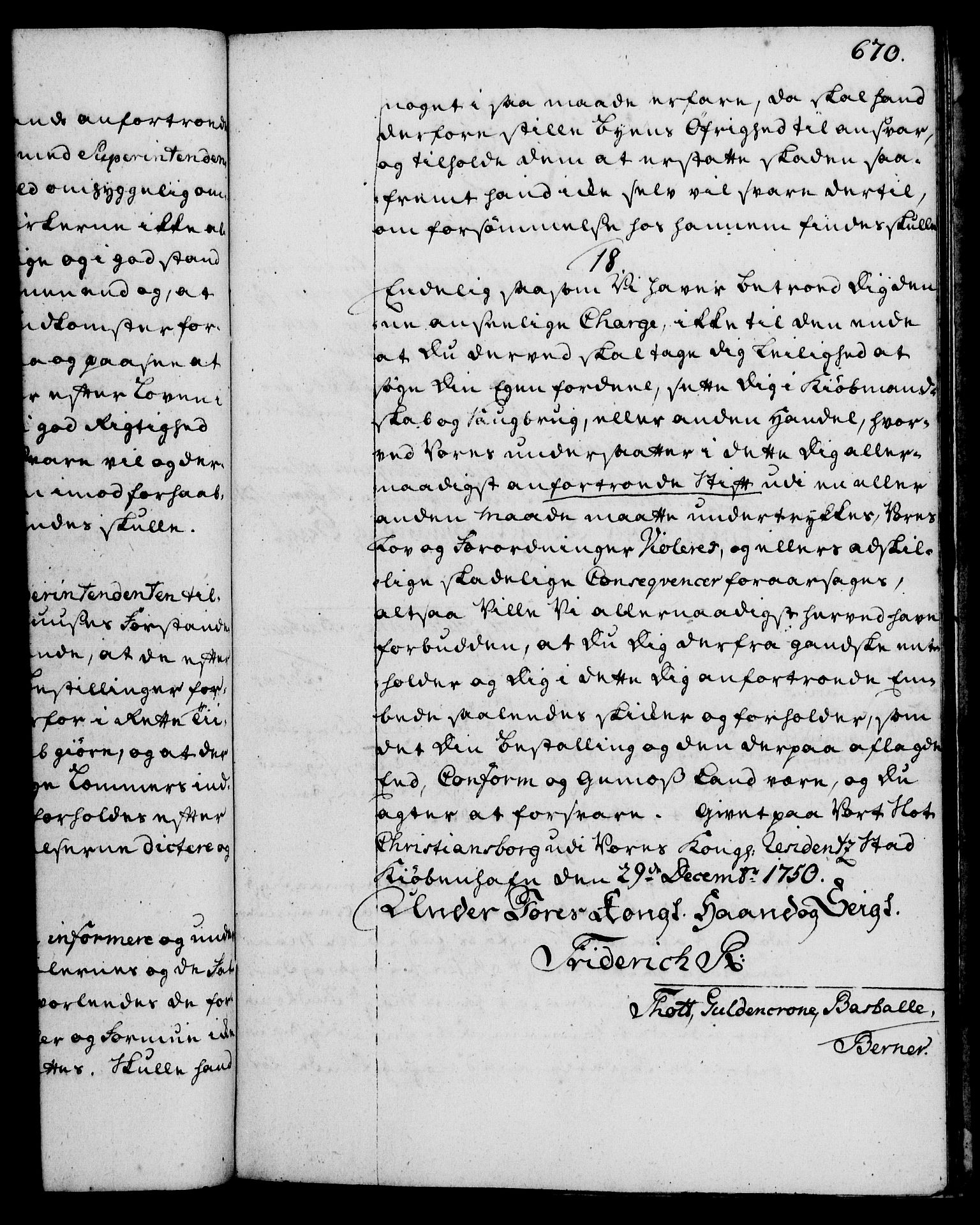 Rentekammeret, Kammerkanselliet, RA/EA-3111/G/Gg/Ggi/L0002: Norsk instruksjonsprotokoll med register (merket RK 53.35), 1729-1751, p. 670