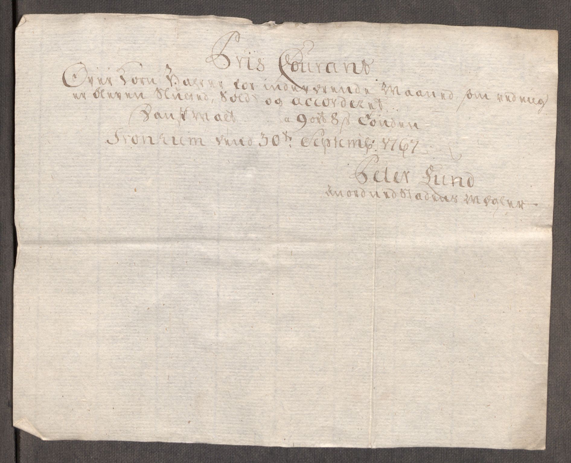 Rentekammeret inntil 1814, Realistisk ordnet avdeling, RA/EA-4070/Oe/L0009: [Ø1]: Nordafjelske priskuranter, 1759-1768, p. 344