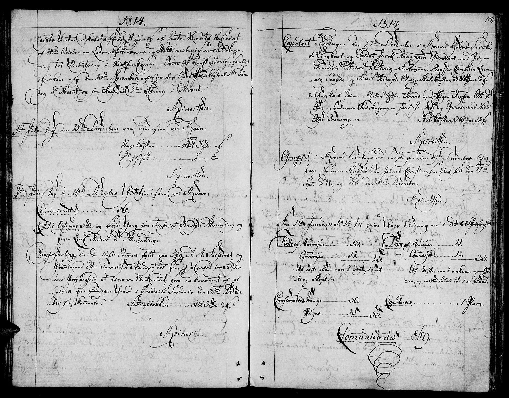 Ministerialprotokoller, klokkerbøker og fødselsregistre - Sør-Trøndelag, SAT/A-1456/657/L0701: Parish register (official) no. 657A02, 1802-1831, p. 109