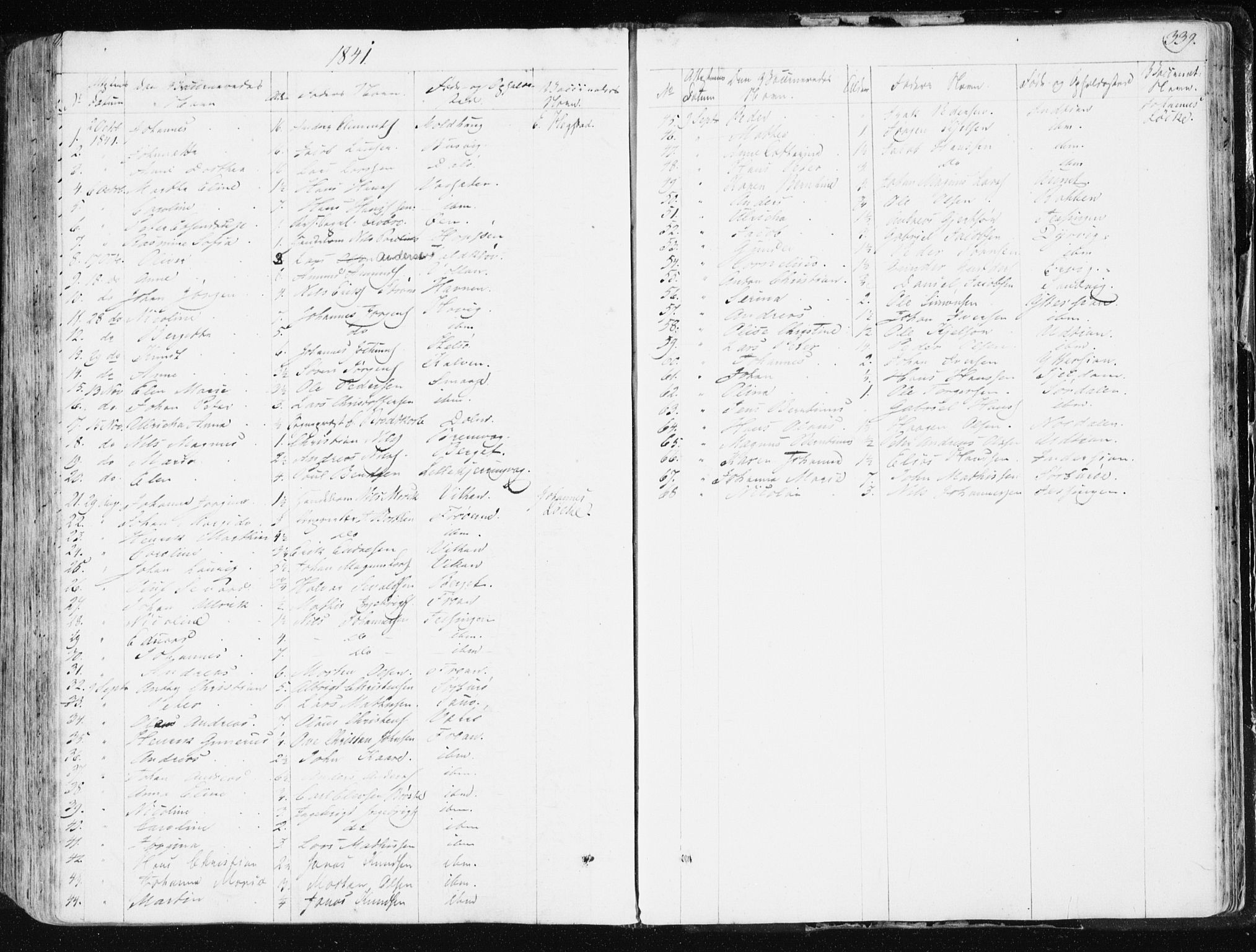 Ministerialprotokoller, klokkerbøker og fødselsregistre - Sør-Trøndelag, SAT/A-1456/634/L0528: Parish register (official) no. 634A04, 1827-1842, p. 339