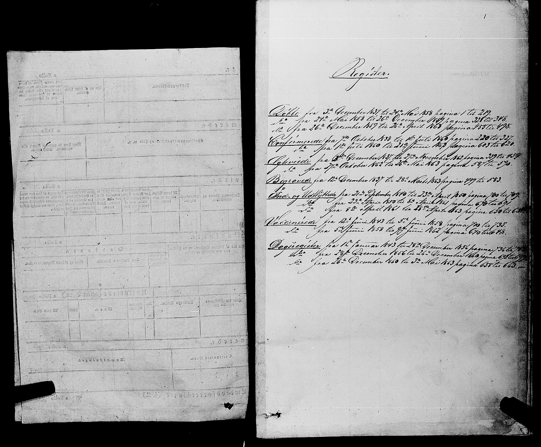 Gol kirkebøker, AV/SAKO-A-226/F/Fa/L0002: Parish register (official) no. I 2, 1837-1863