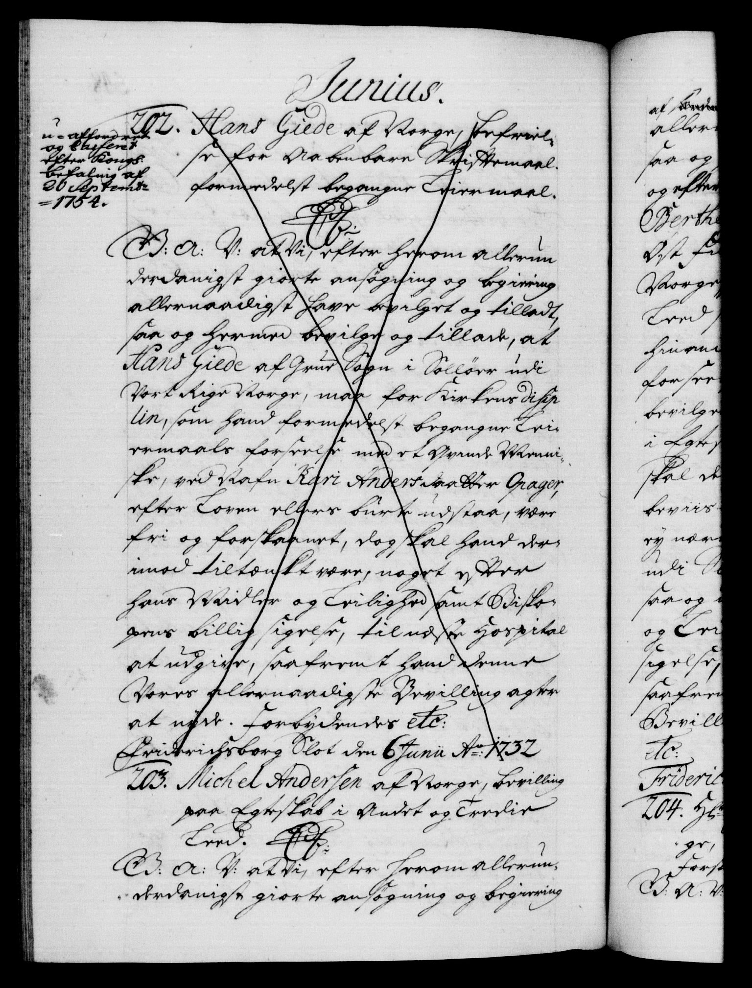 Danske Kanselli 1572-1799, AV/RA-EA-3023/F/Fc/Fca/Fcaa/L0027: Norske registre, 1730-1732, p. 548b