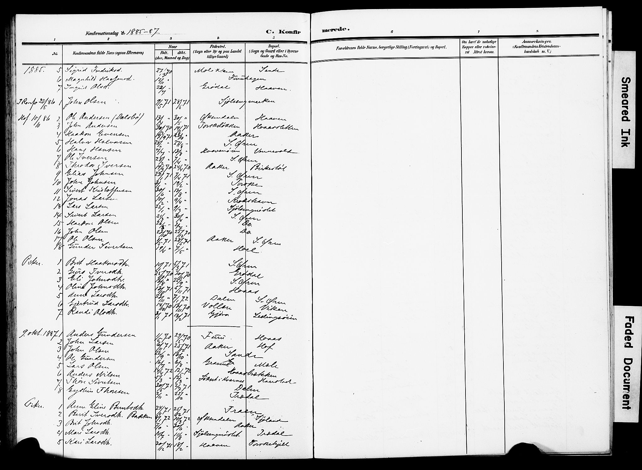 Ministerialprotokoller, klokkerbøker og fødselsregistre - Møre og Romsdal, AV/SAT-A-1454/590/L1017: Parish register (copy) no. 590C02, 1869-1931