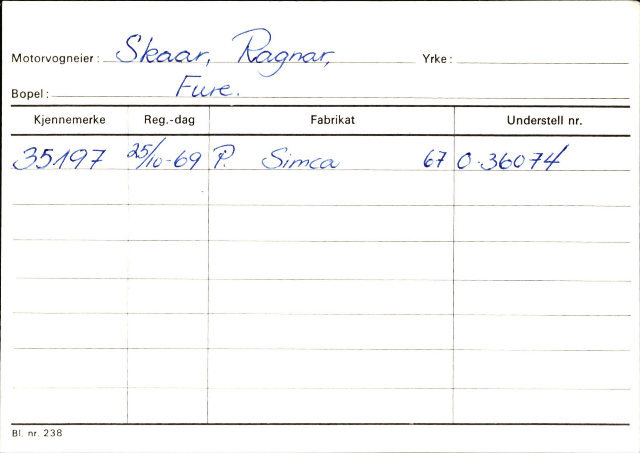 Statens vegvesen, Sogn og Fjordane vegkontor, AV/SAB-A-5301/4/F/L0132: Eigarregister Askvoll A-Å. Balestrand A-Å, 1945-1975, p. 1139