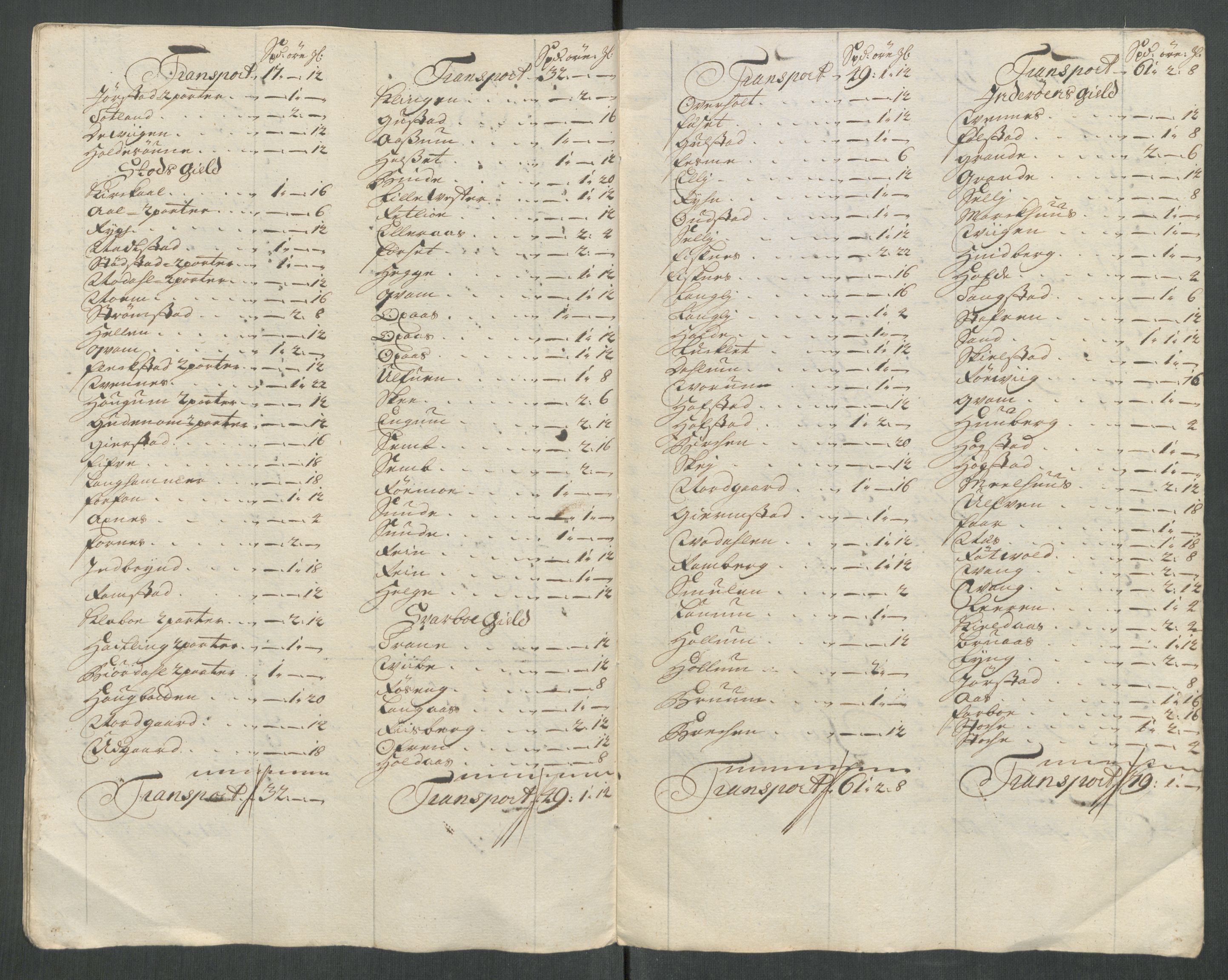 Rentekammeret inntil 1814, Reviderte regnskaper, Fogderegnskap, AV/RA-EA-4092/R63/L4322: Fogderegnskap Inderøy, 1714, p. 329