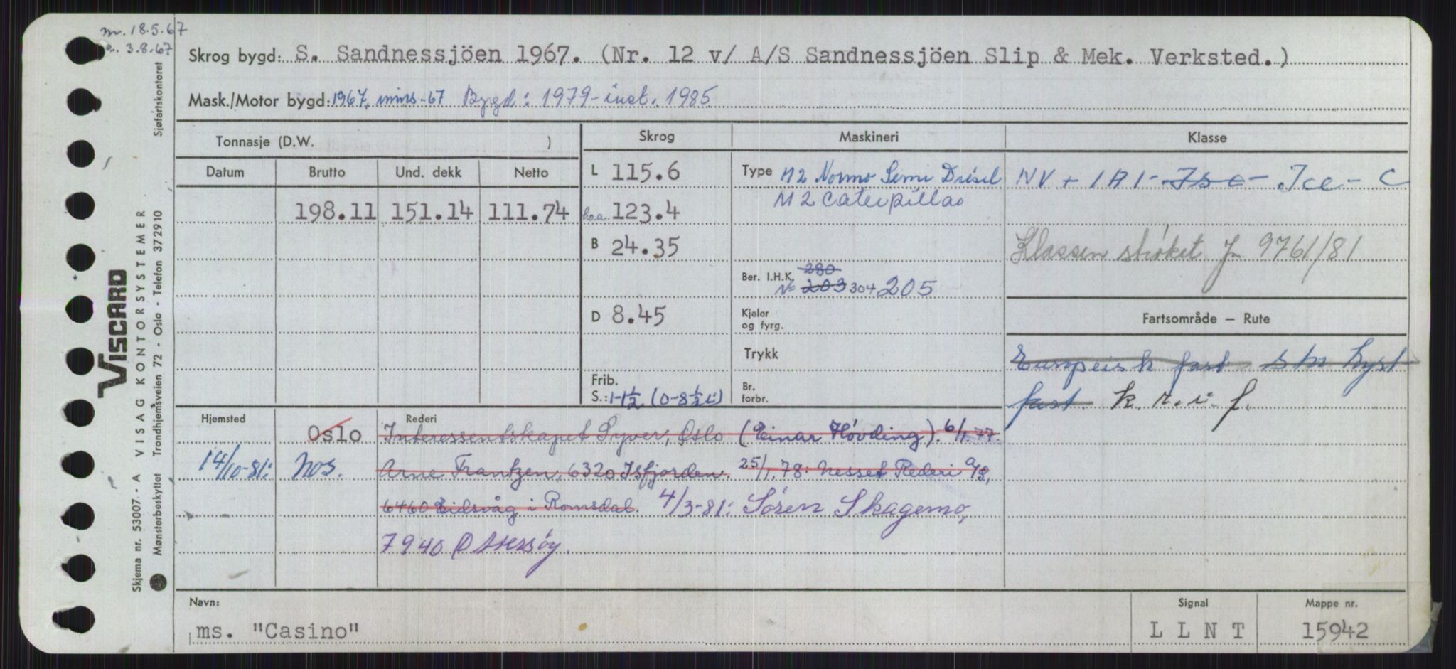 Sjøfartsdirektoratet med forløpere, Skipsmålingen, AV/RA-S-1627/H/Ha/L0001/0002: Fartøy, A-Eig / Fartøy Bjør-Eig, p. 591