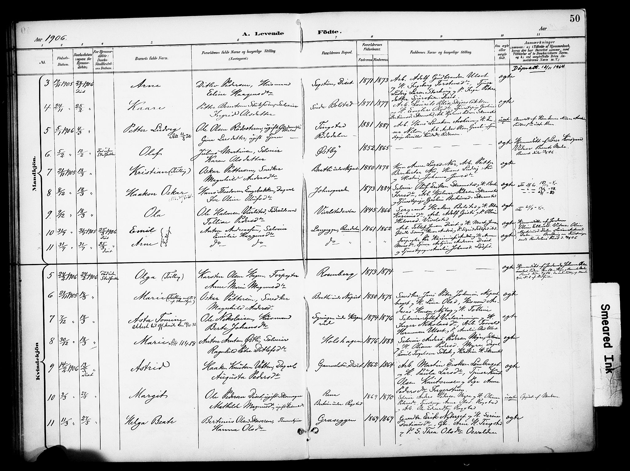 Åmot prestekontor, Hedmark, AV/SAH-PREST-056/H/Ha/Haa/L0013: Parish register (official) no. 13, 1898-1906, p. 50