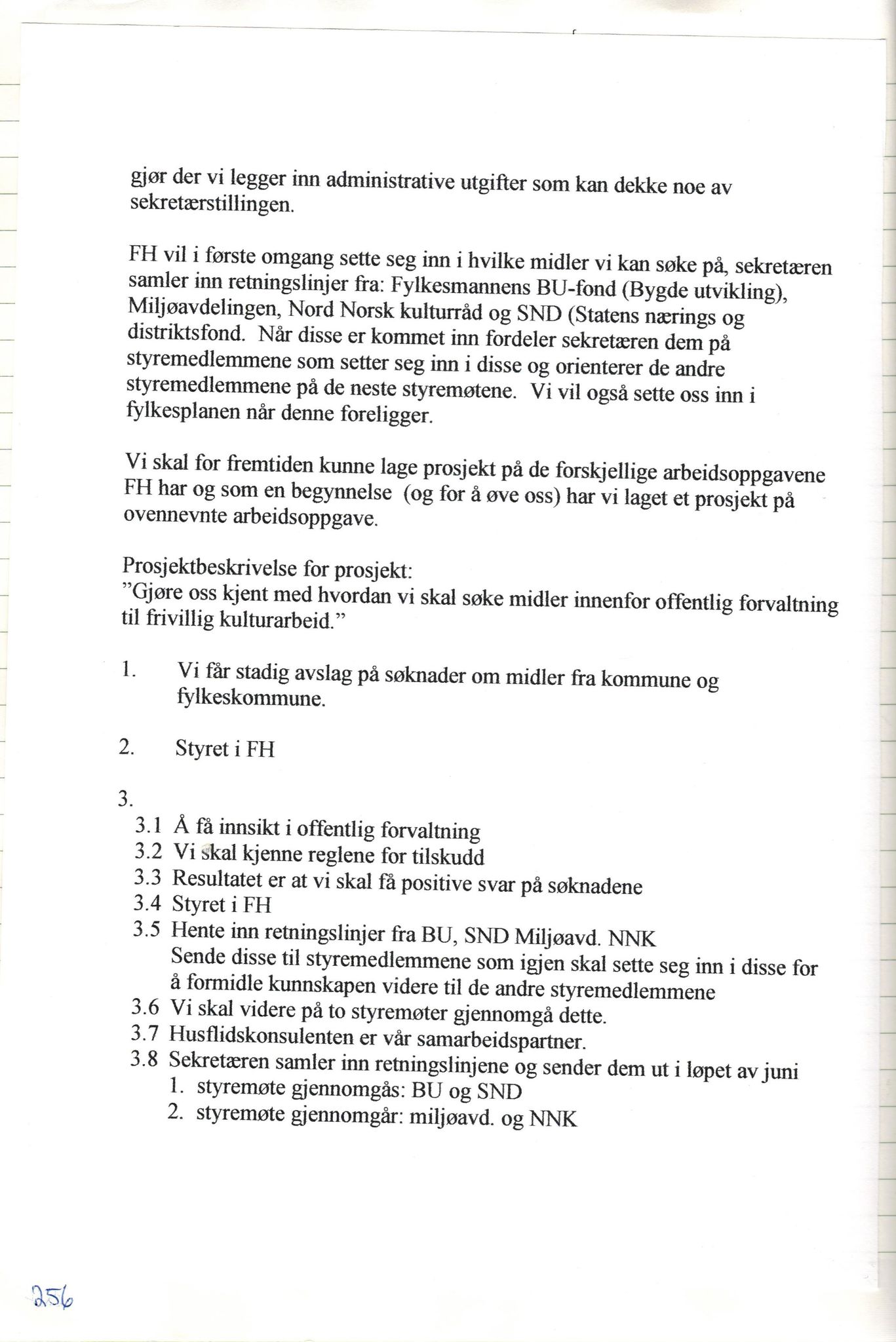 Finnmark Husflidslag, FMFB/A-1134/A/L0004: Møtebok, 1995-2000, p. 262
