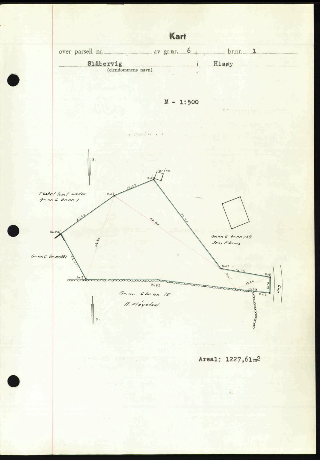 Nedenes sorenskriveri, AV/SAK-1221-0006/G/Gb/Gba/L0060: Mortgage book no. A12, 1948-1949, Diary no: : 491/1949