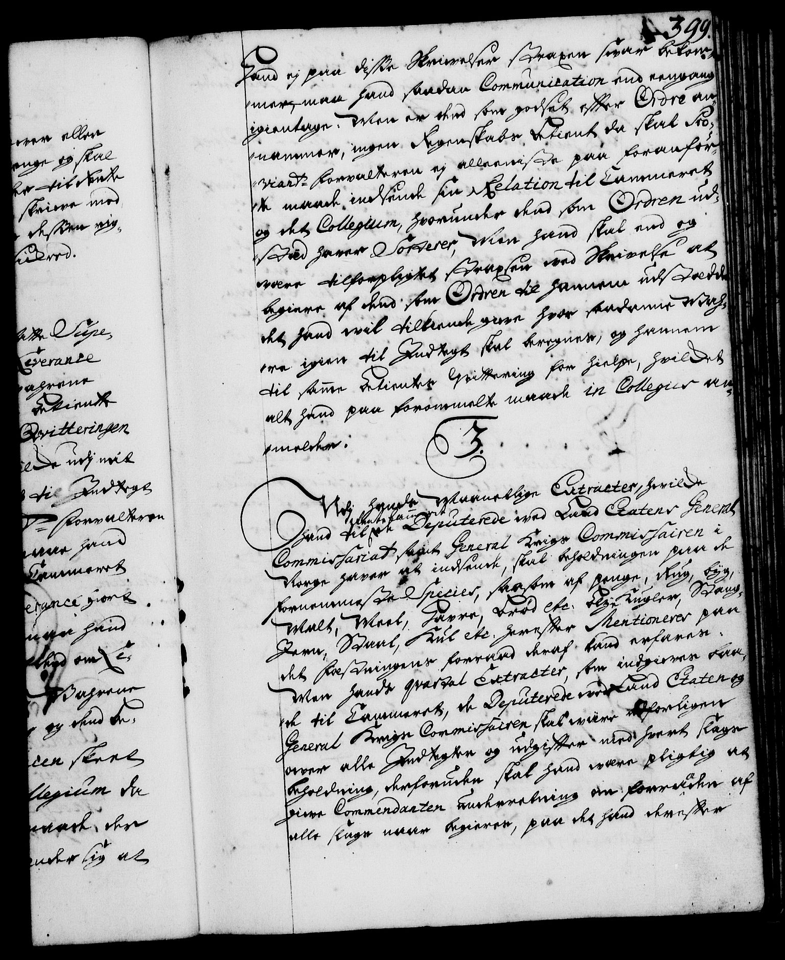 Rentekammeret, Kammerkanselliet, RA/EA-3111/G/Gg/Ggi/L0001: Norsk instruksjonsprotokoll med register (merket RK 53.34), 1720-1729, p. 399