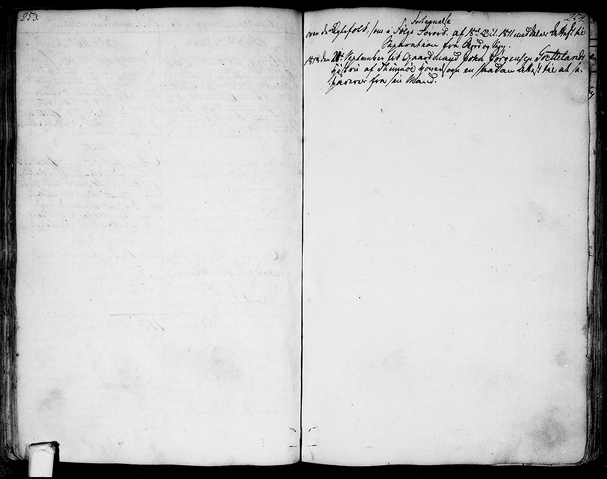 Tune prestekontor Kirkebøker, SAO/A-2007/F/Fa/L0004: Parish register (official) no. 4, 1797-1815, p. 253-254