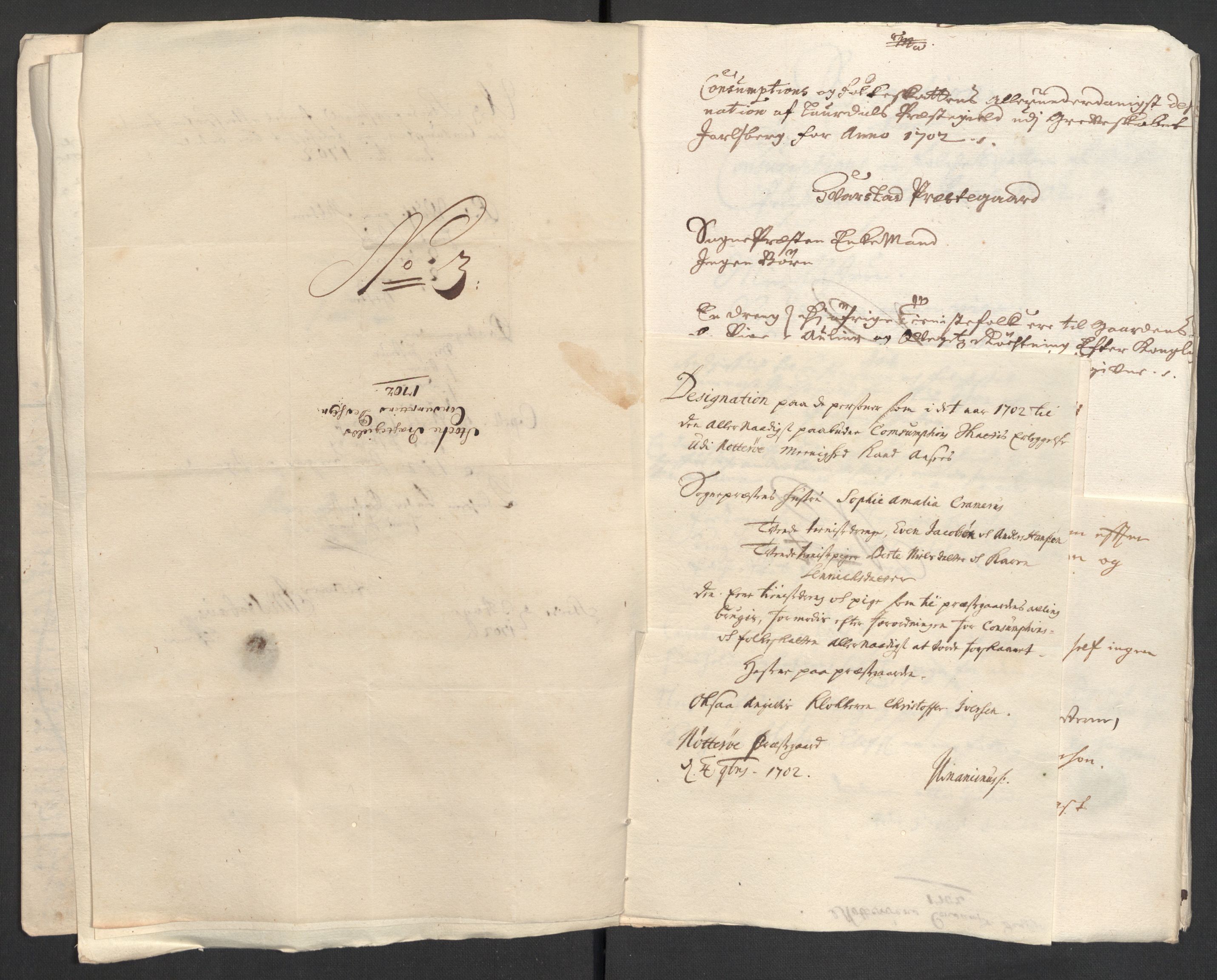 Rentekammeret inntil 1814, Reviderte regnskaper, Fogderegnskap, RA/EA-4092/R32/L1870: Fogderegnskap Jarlsberg grevskap, 1702, p. 175