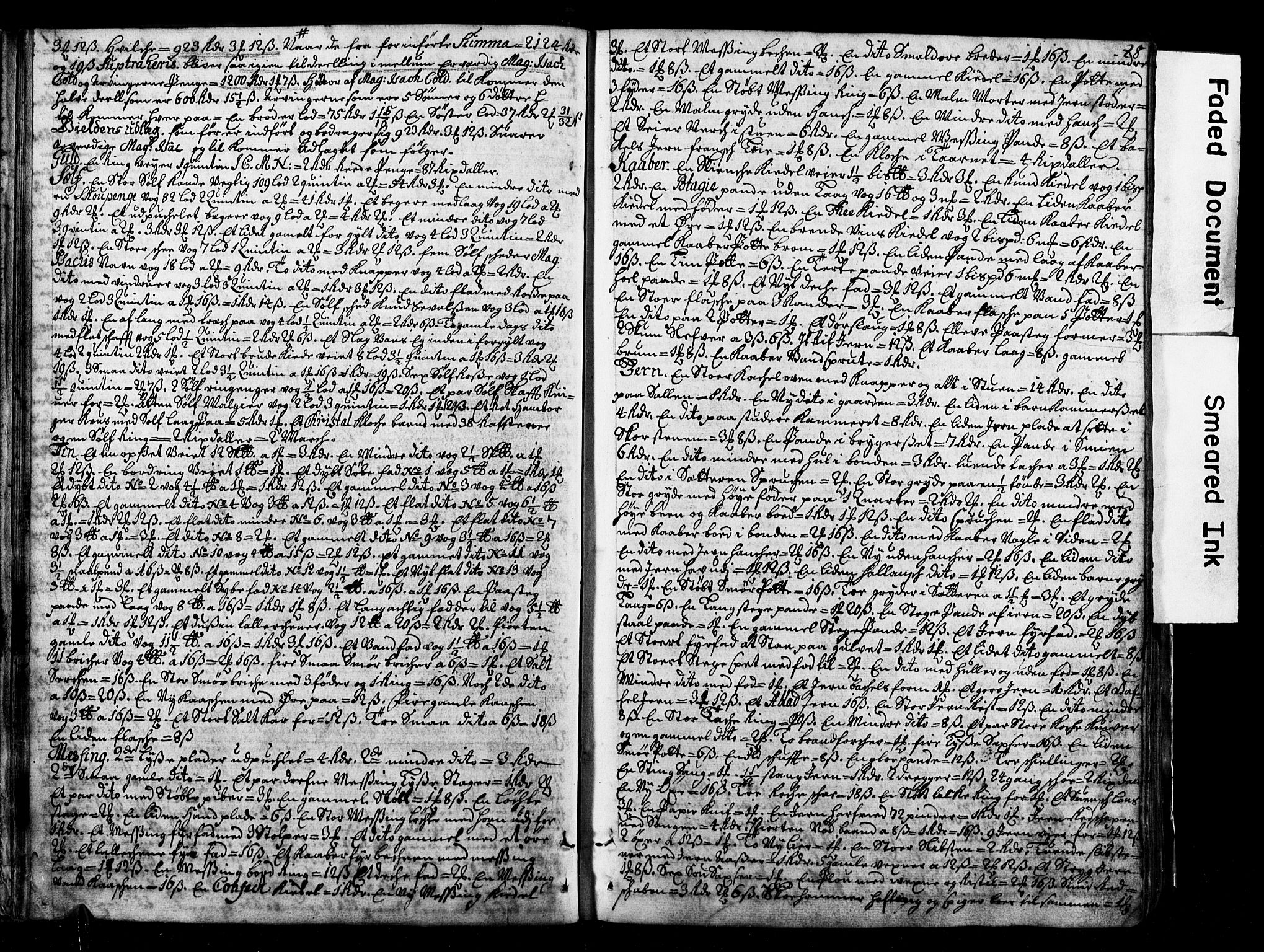 Østerdalens prosti, AV/SAH-PROST-028/G/Ga/L0001: Skifteprotokoll, geistlige skifter, 1696-1779, p. 27b-28a