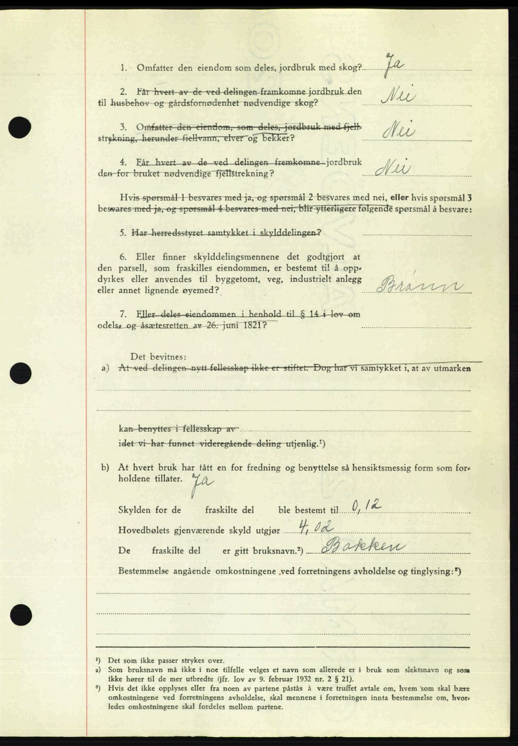 Nedenes sorenskriveri, AV/SAK-1221-0006/G/Gb/Gba/L0059: Mortgage book no. A11, 1948-1948, Diary no: : 1123/1948