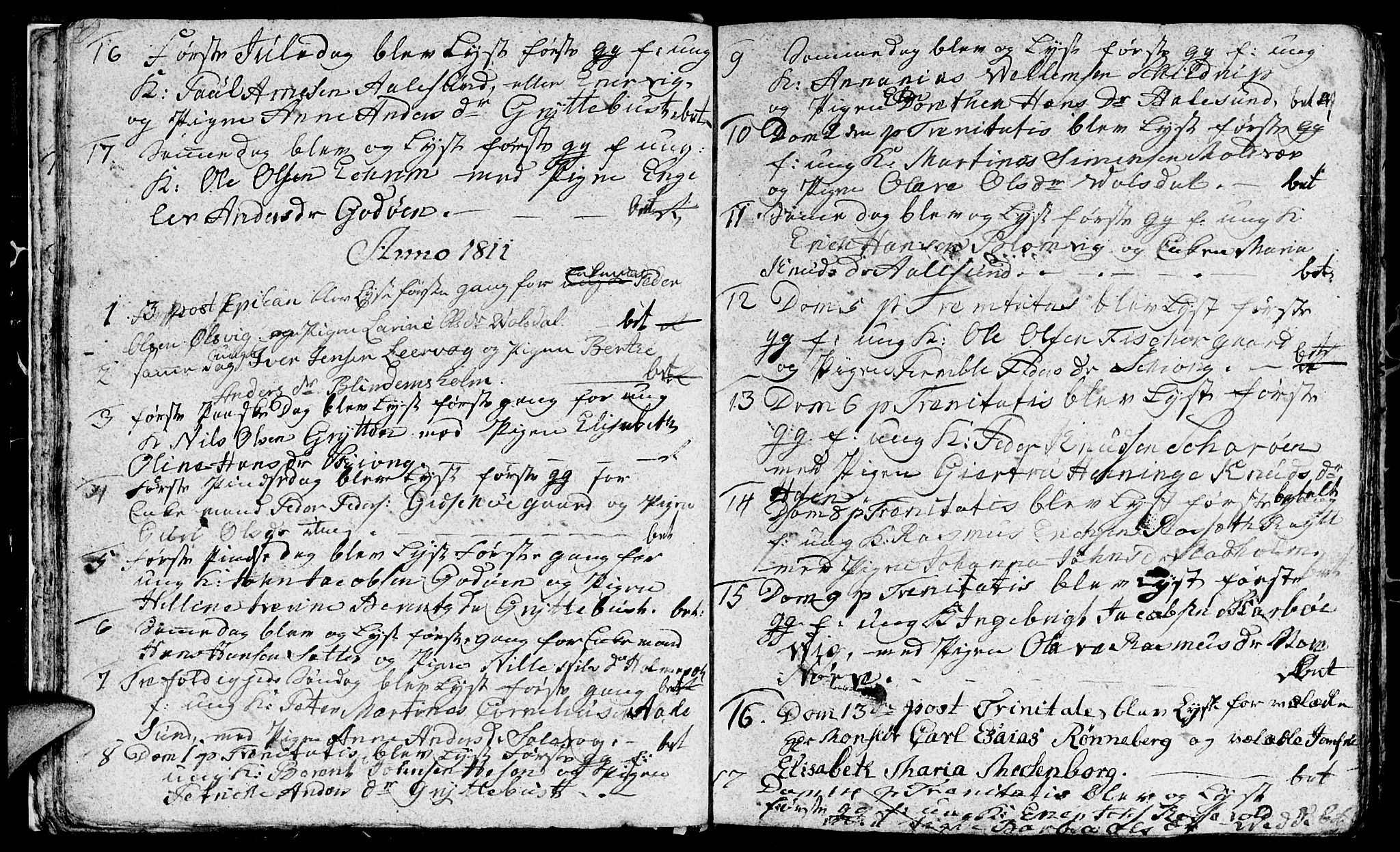 Ministerialprotokoller, klokkerbøker og fødselsregistre - Møre og Romsdal, SAT/A-1454/528/L0422: Parish register (copy) no. 528C03, 1801-1825