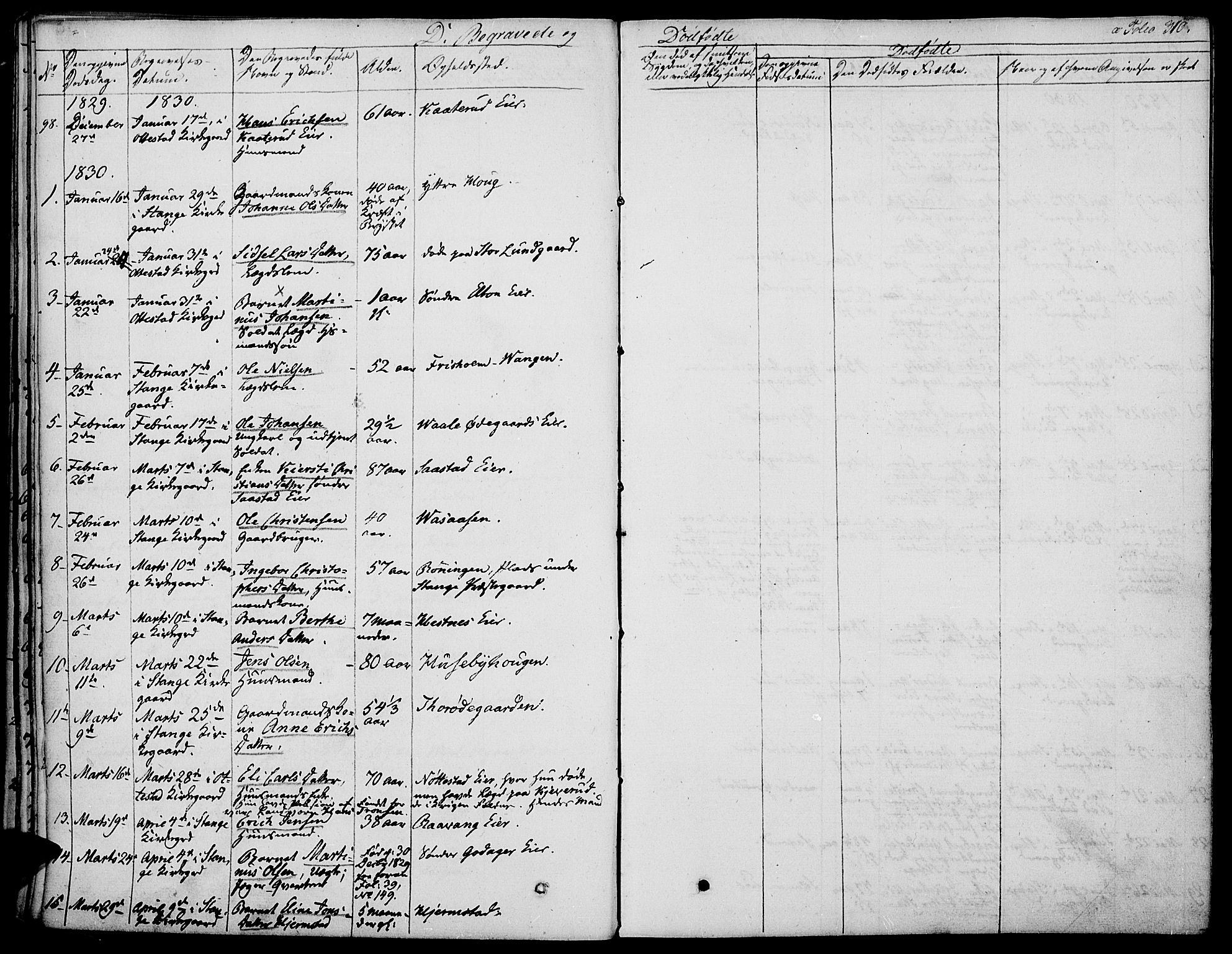 Stange prestekontor, AV/SAH-PREST-002/K/L0009: Parish register (official) no. 9, 1826-1835, p. 310