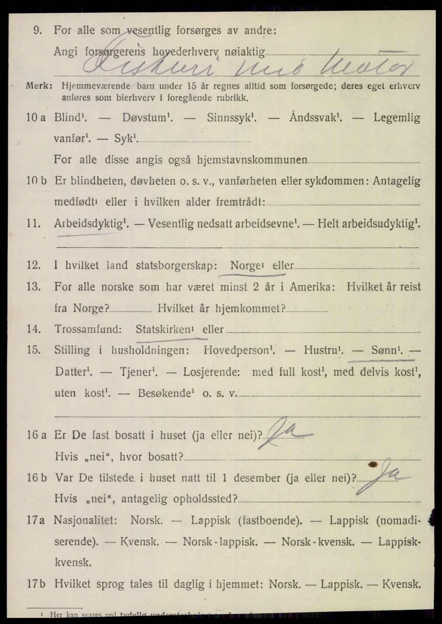 SAT, 1920 census for Herøy, 1920, p. 4979