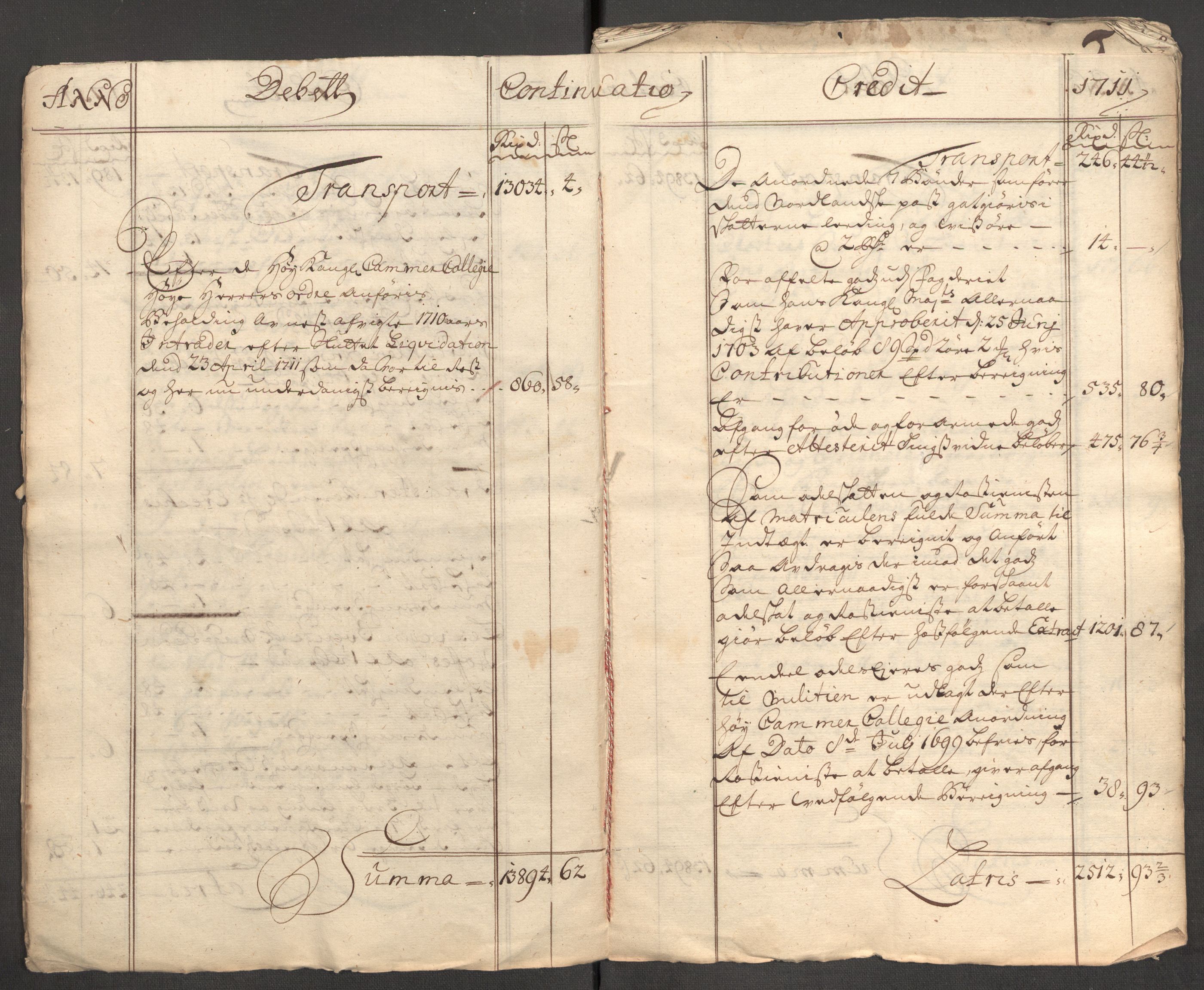 Rentekammeret inntil 1814, Reviderte regnskaper, Fogderegnskap, AV/RA-EA-4092/R62/L4201: Fogderegnskap Stjørdal og Verdal, 1711, p. 8