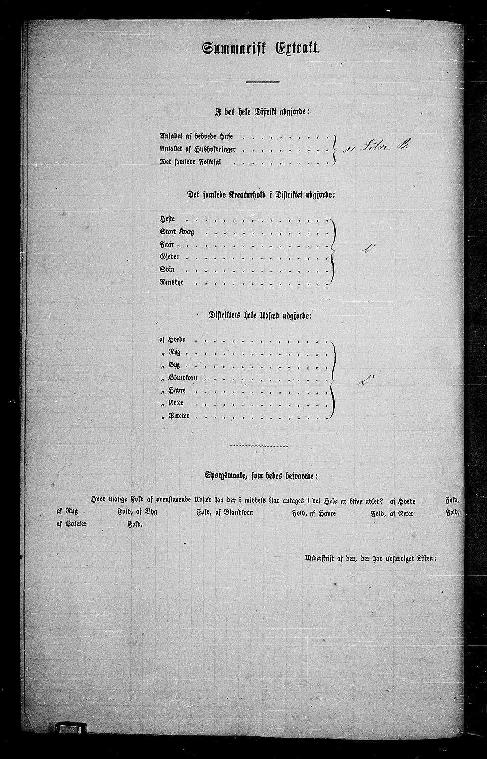 RA, 1865 census for Vestre Toten, 1865, p. 259