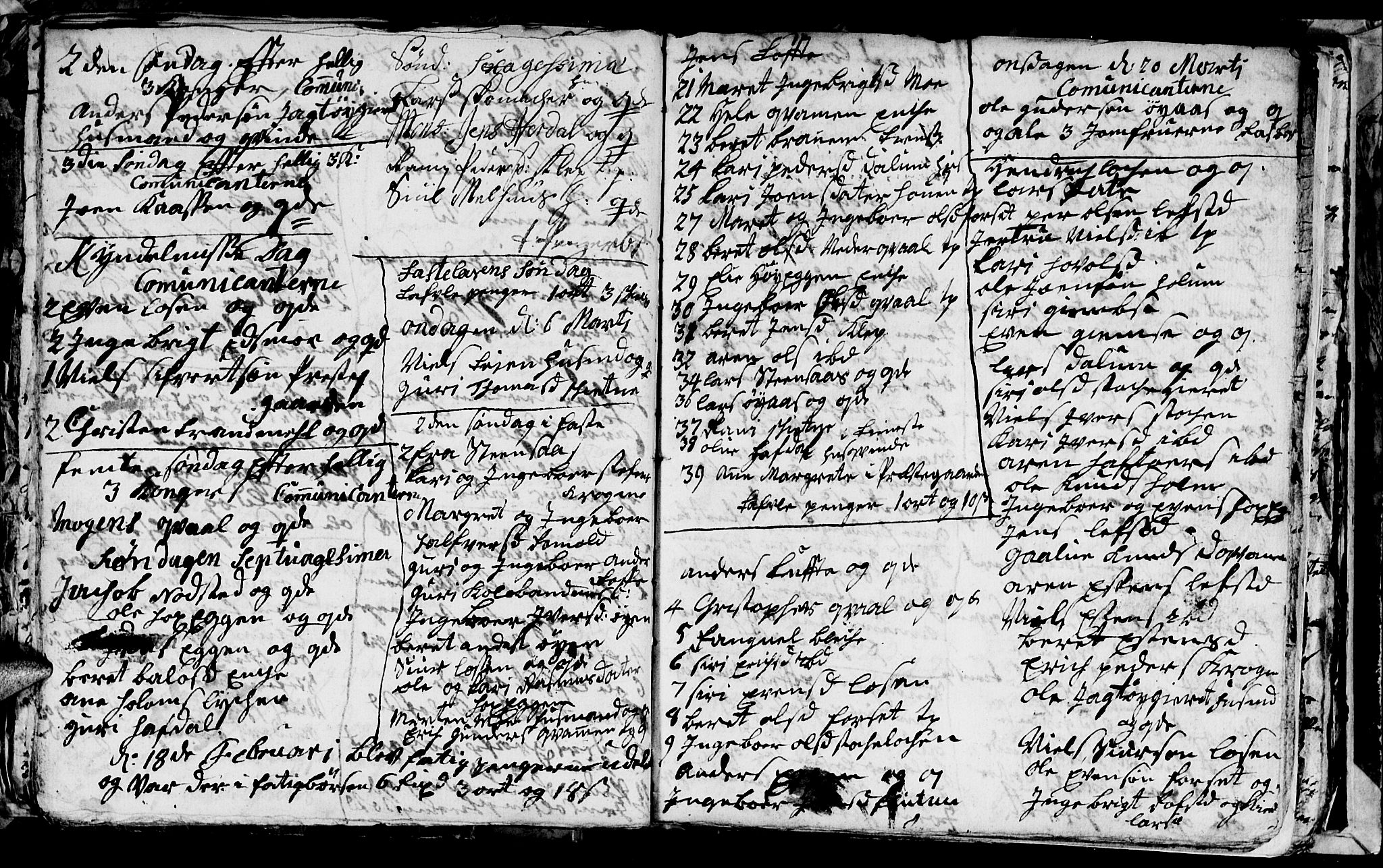 Ministerialprotokoller, klokkerbøker og fødselsregistre - Sør-Trøndelag, AV/SAT-A-1456/691/L1090: Parish register (copy) no. 691C01, 1732-1742