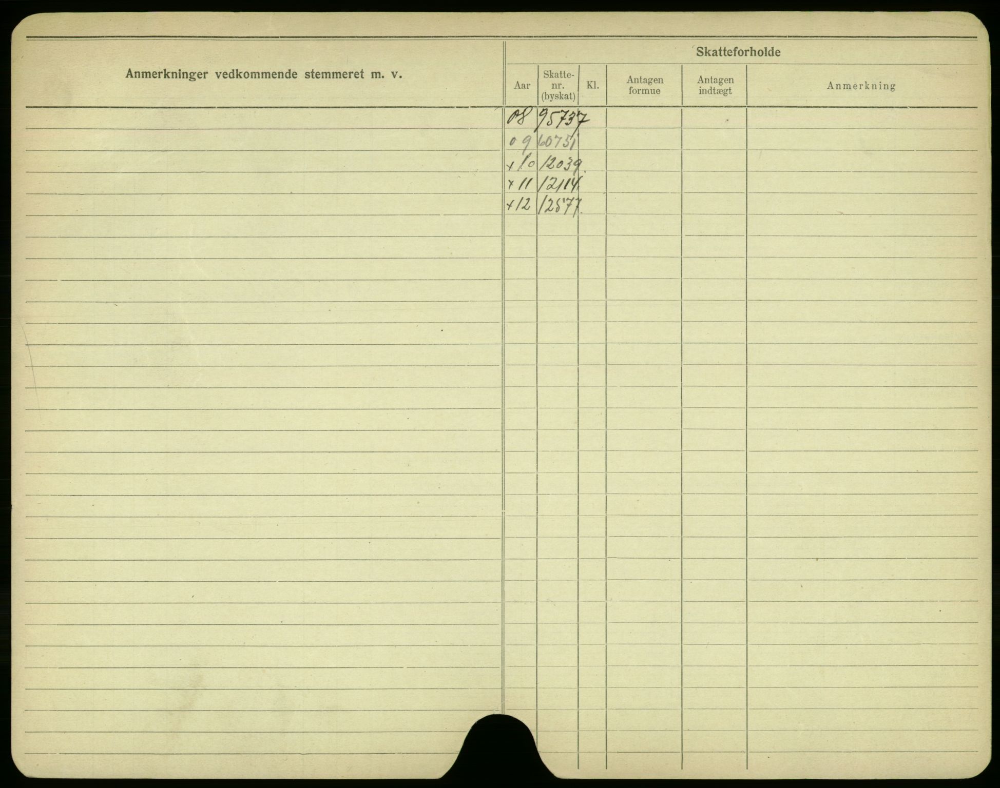 Oslo folkeregister, Registerkort, AV/SAO-A-11715/F/Fa/Fac/L0002: Menn, 1906-1914, p. 294b