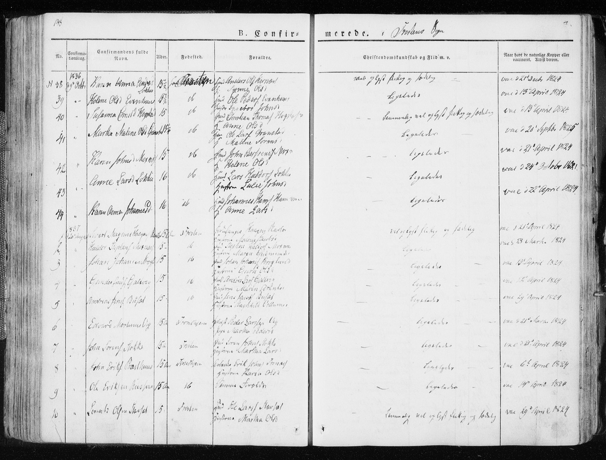 Ministerialprotokoller, klokkerbøker og fødselsregistre - Nord-Trøndelag, SAT/A-1458/713/L0114: Parish register (official) no. 713A05, 1827-1839, p. 148