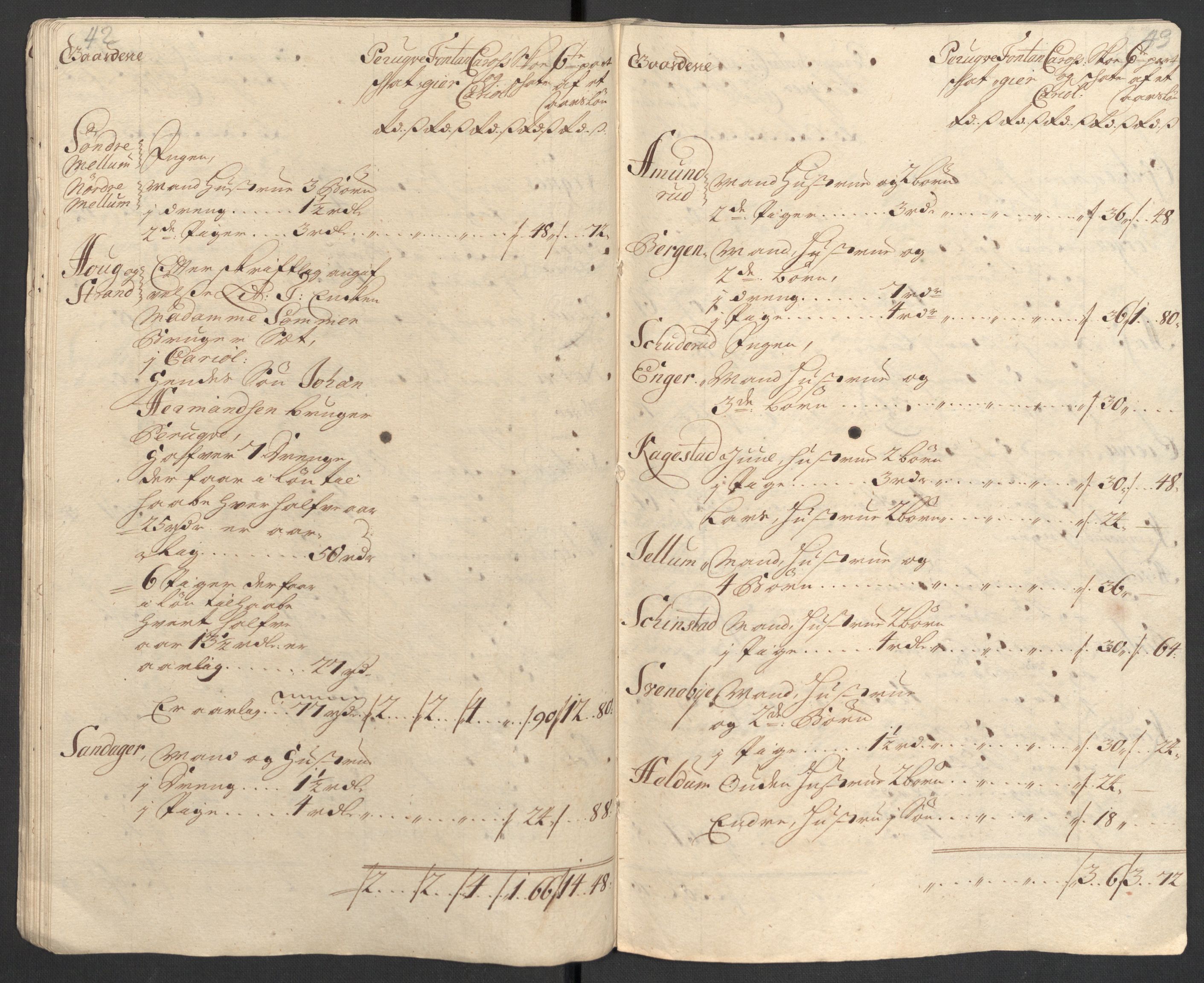 Rentekammeret inntil 1814, Reviderte regnskaper, Fogderegnskap, AV/RA-EA-4092/R31/L1706: Fogderegnskap Hurum, Røyken, Eiker, Lier og Buskerud, 1711, p. 25