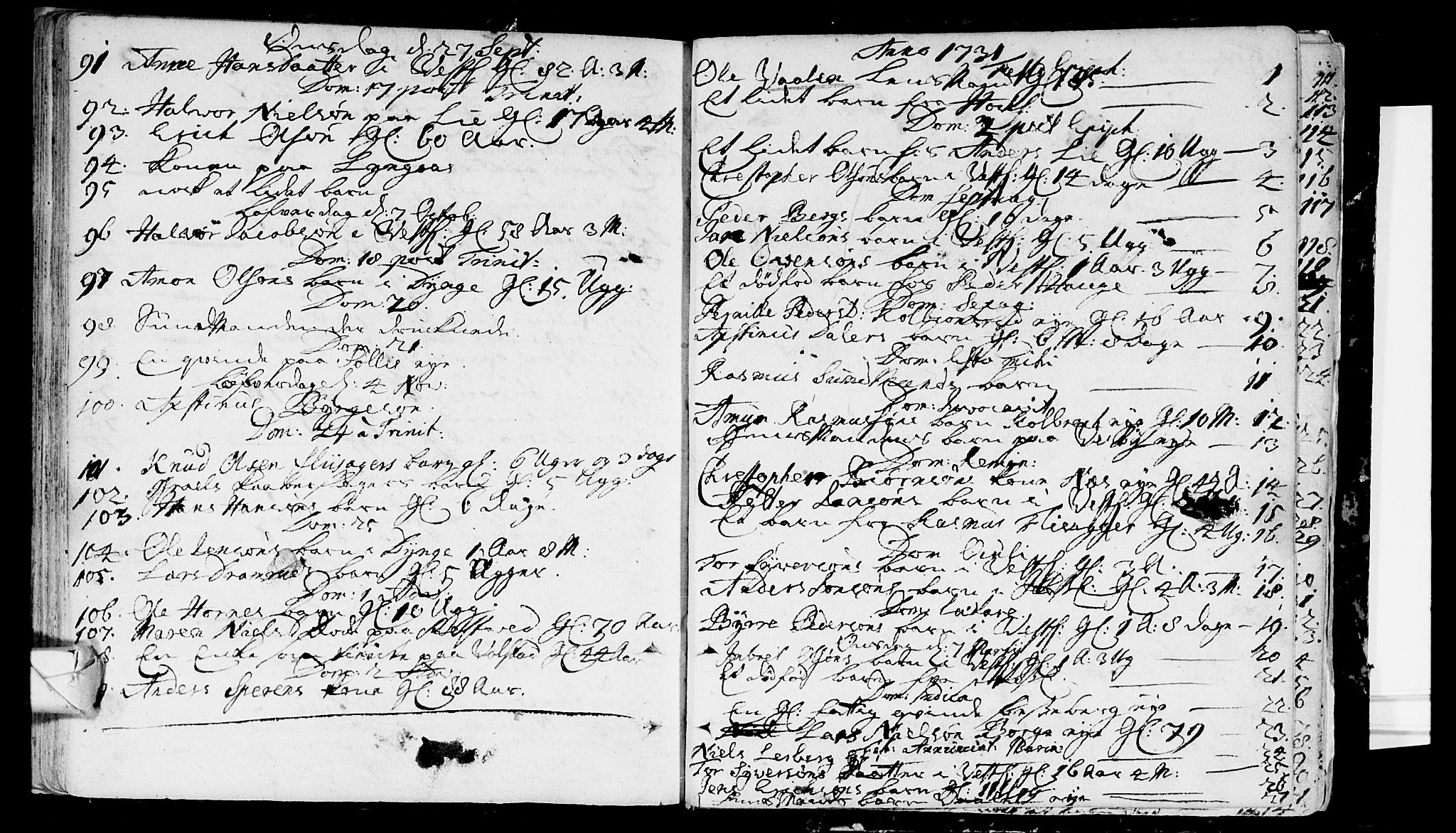 Eiker kirkebøker, AV/SAKO-A-4/F/Fa/L0006: Parish register (official) no. I 6 /1, 1705-1733