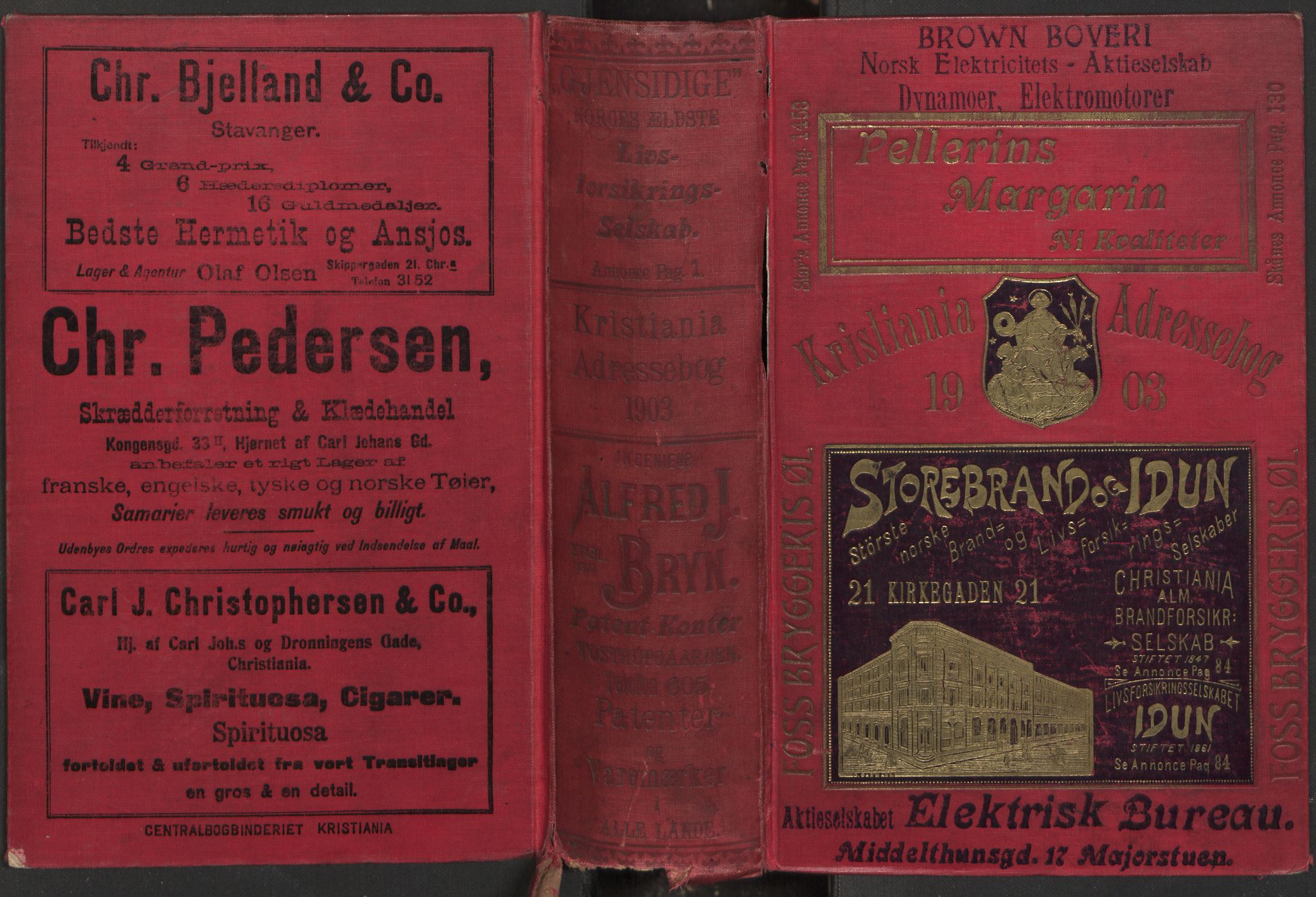Kristiania/Oslo adressebok, PUBL/-, 1903