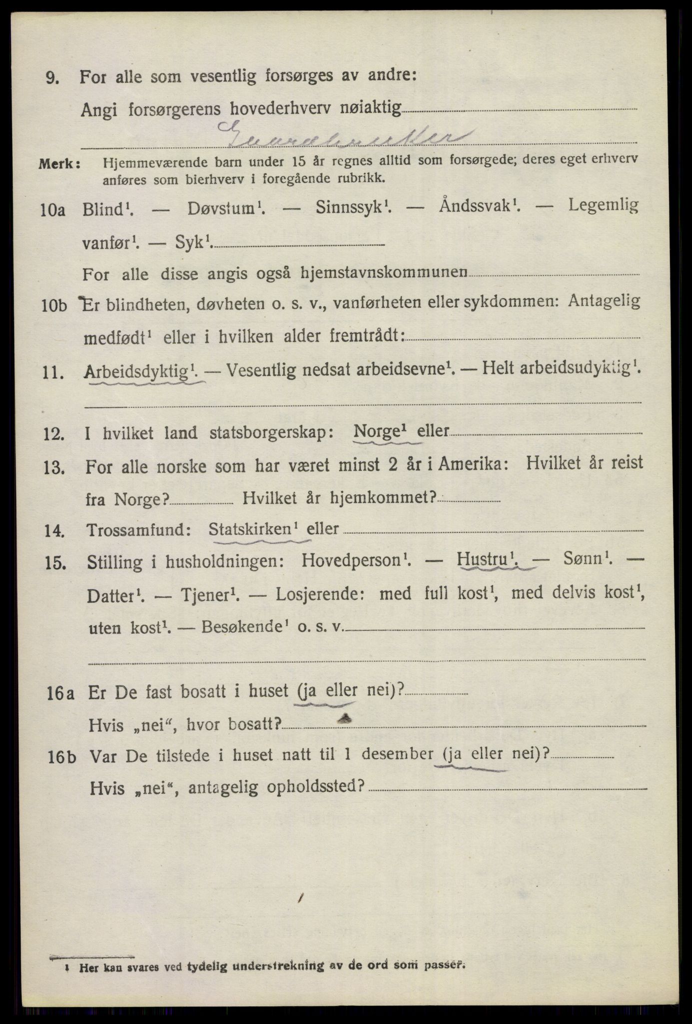 SAKO, 1920 census for Norderhov, 1920, p. 23303